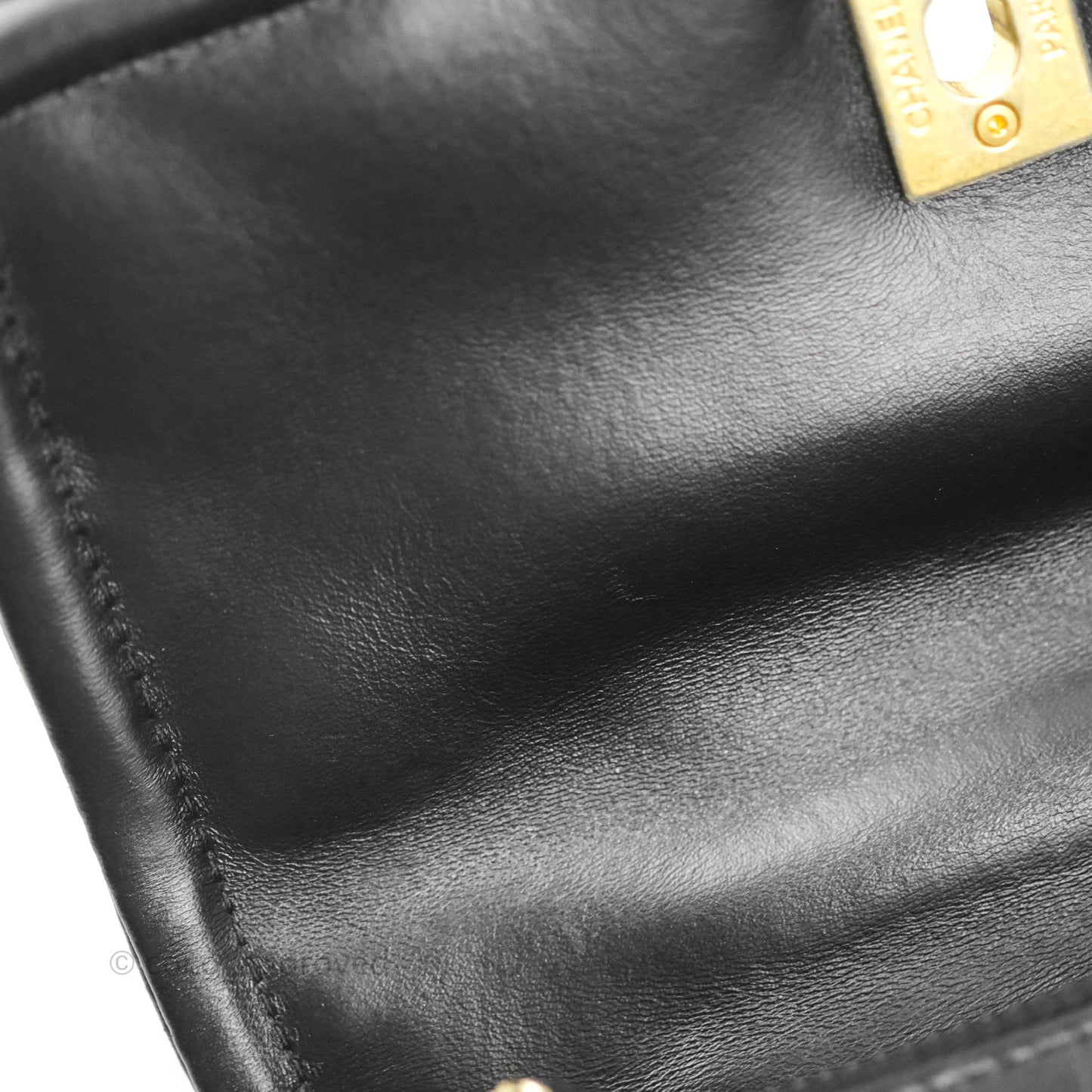 Chanel Clutch With Chain (O-purse-vanity With Chain) Black