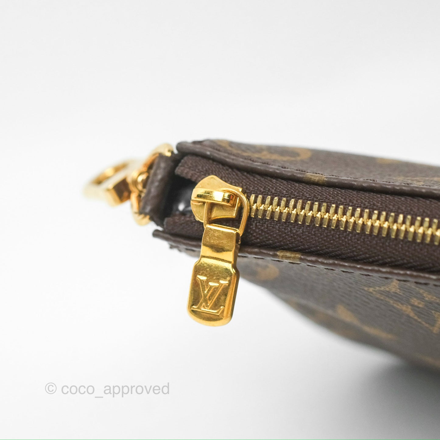 Louis Vuitton Multi Pochette Accessories Monogram Khaki