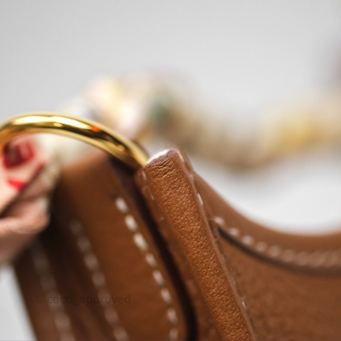 Hermès Mini Evelyne 16 Amazone Gold 37 Clemence Gold Hardware