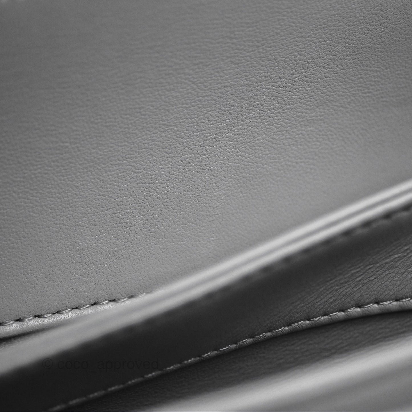 Chanel Small Trendy CC Grey Lambskin Gold Hardware