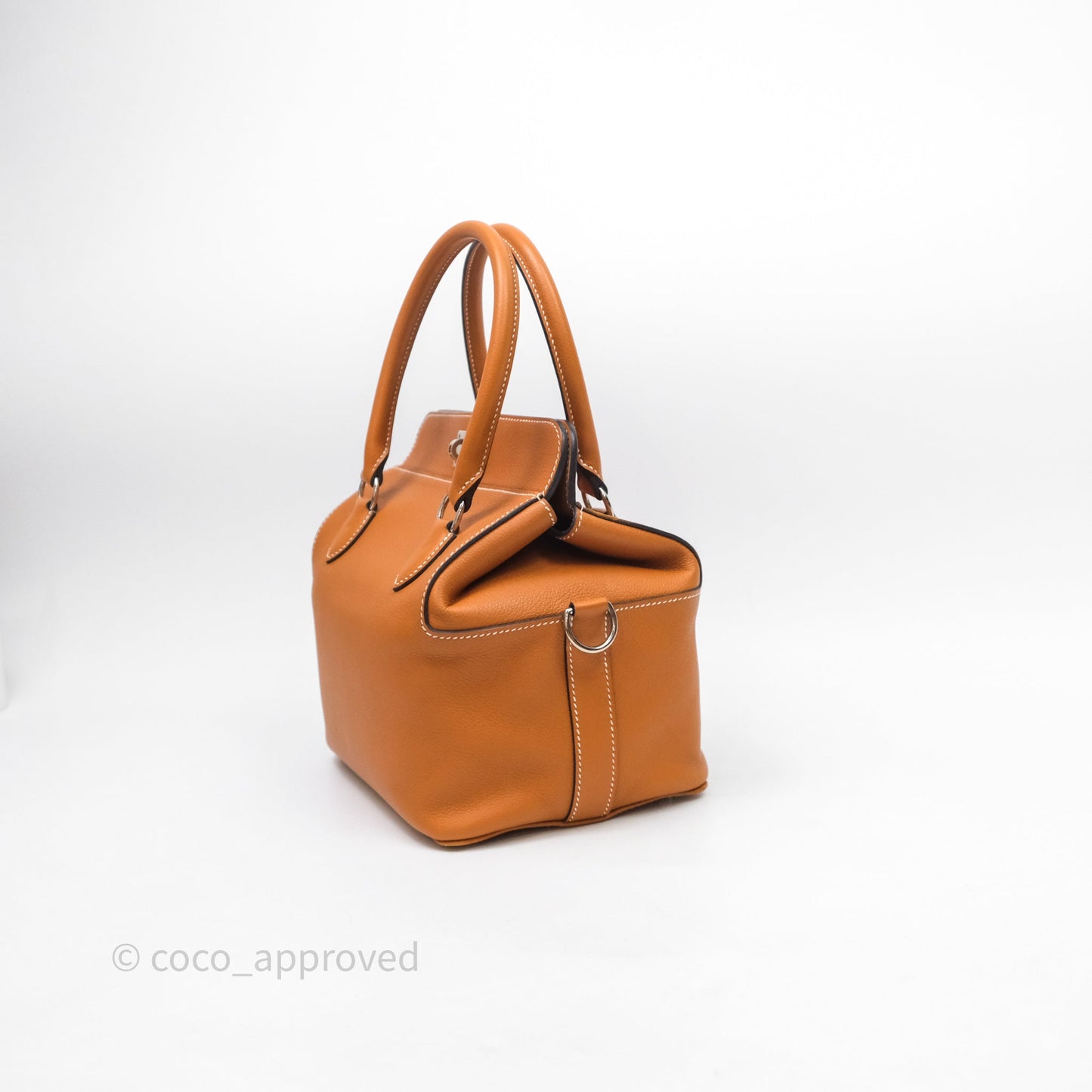Hermès ToolBox 20 Gold 37 Evercolor Palladium Hardware