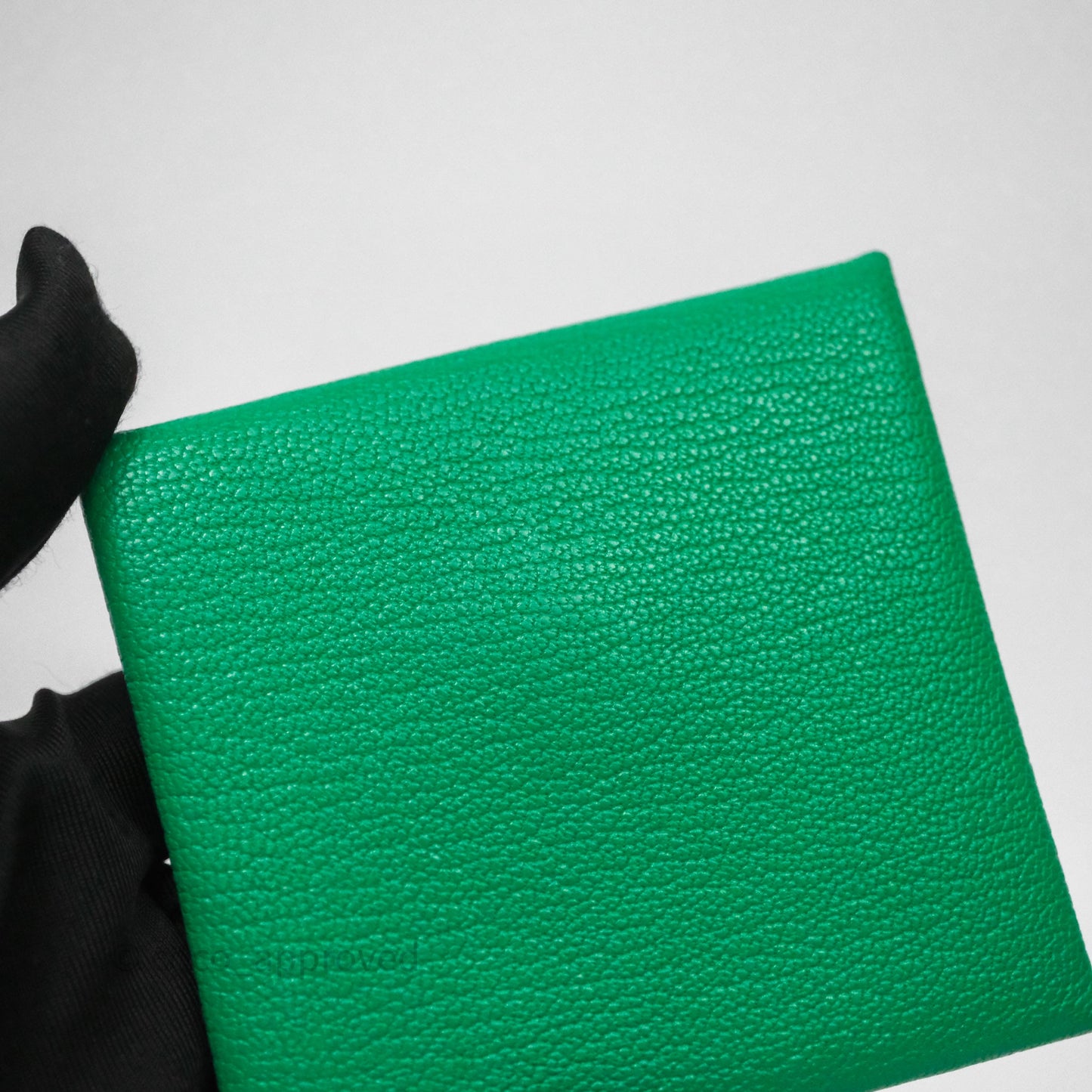 Hermès Bastia Coin Purse Green
