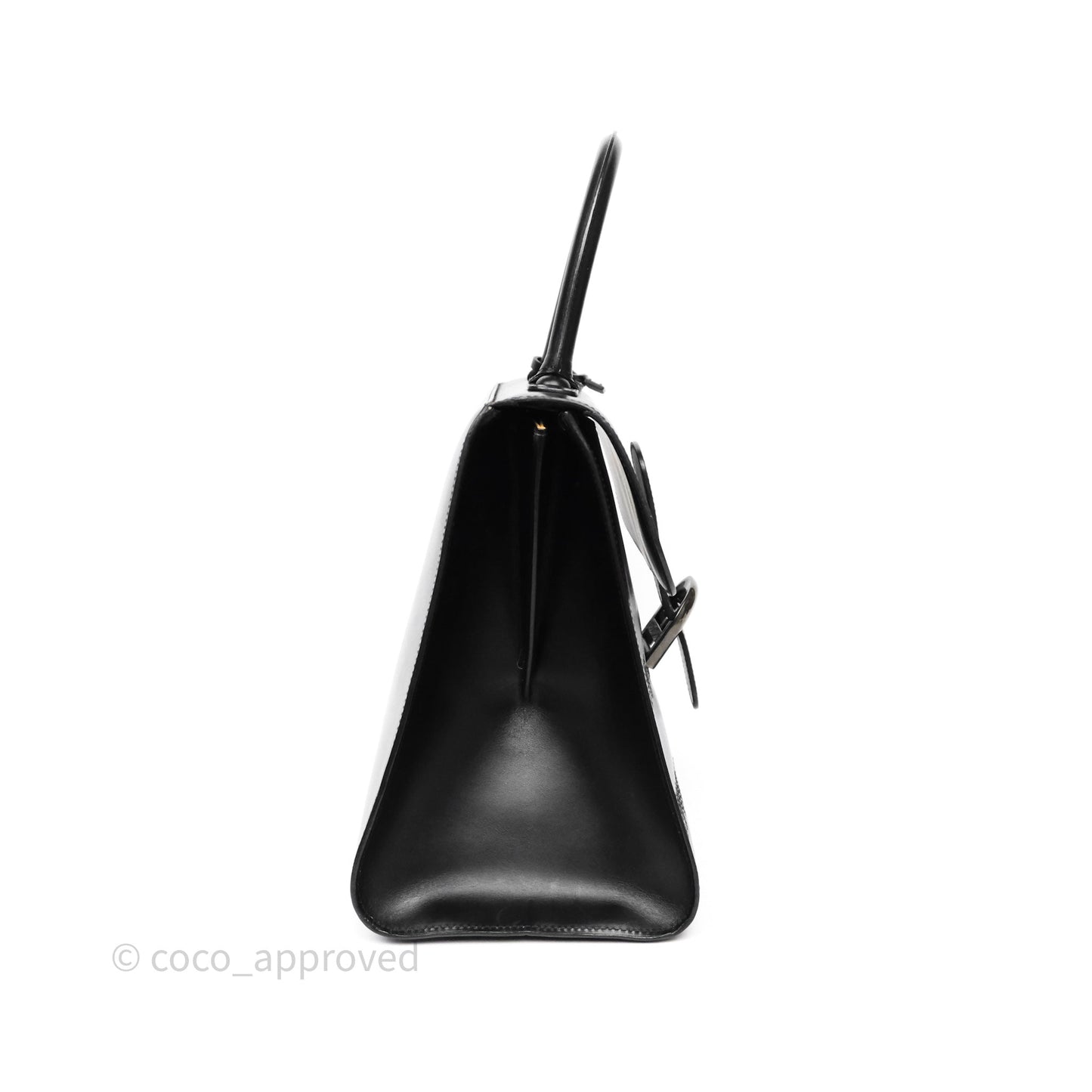 Delvaux Brillant L'Humour MM Black Calfskin