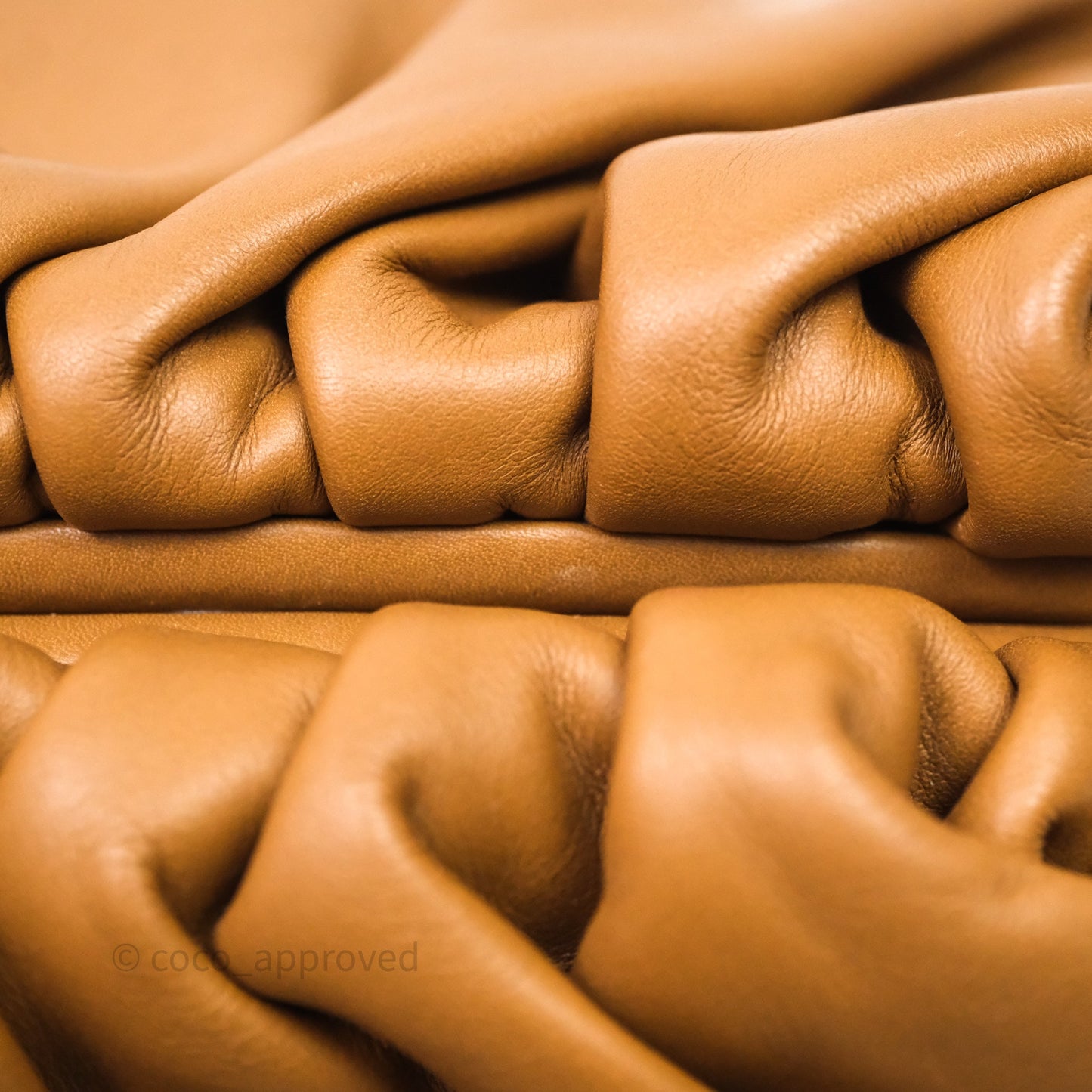 Bottega Veneta The Pouch Camel Butter Calfskin