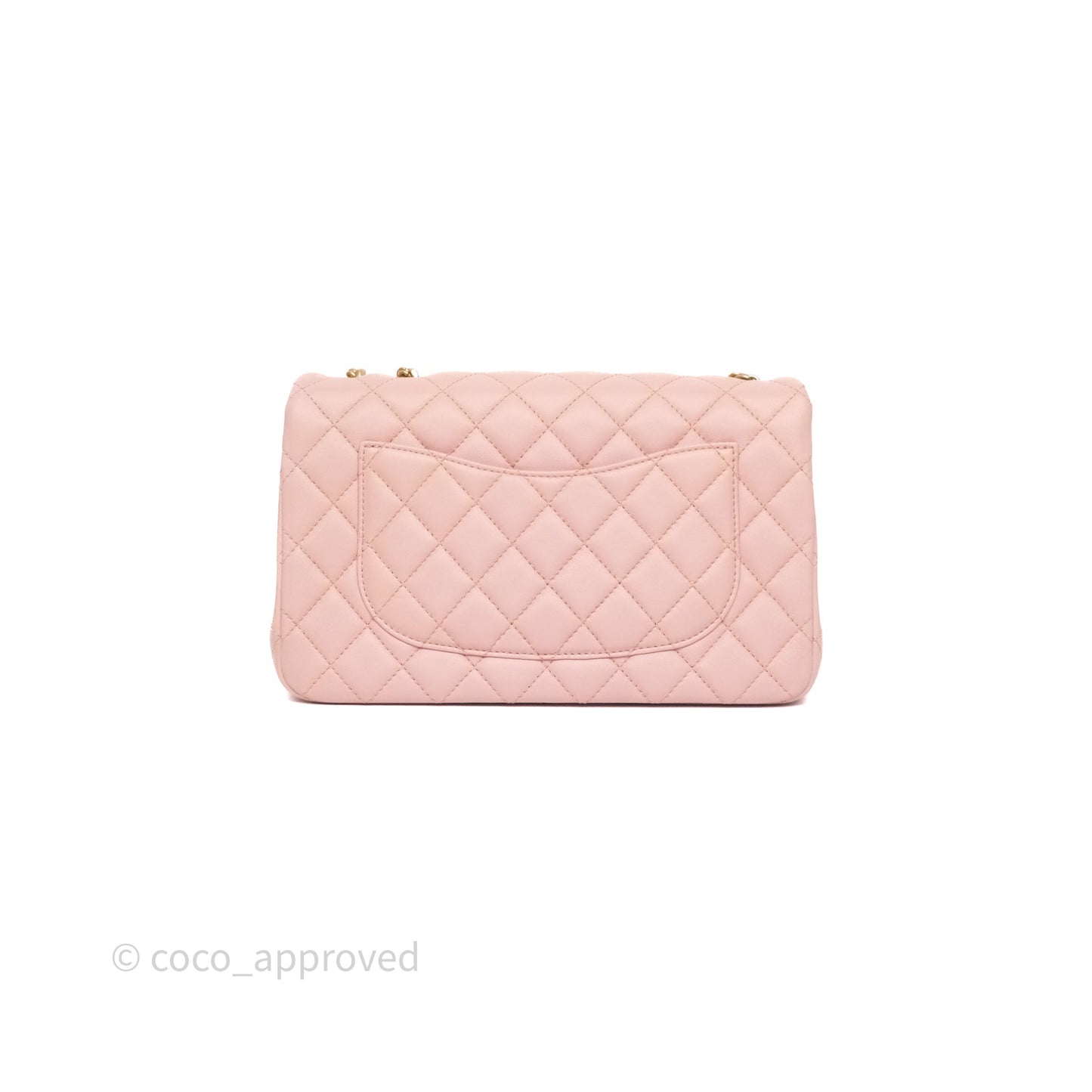 Chanel Quilted Flap Bag With Camellia Adjustable Lambskin Pink Aged Gold Hardware