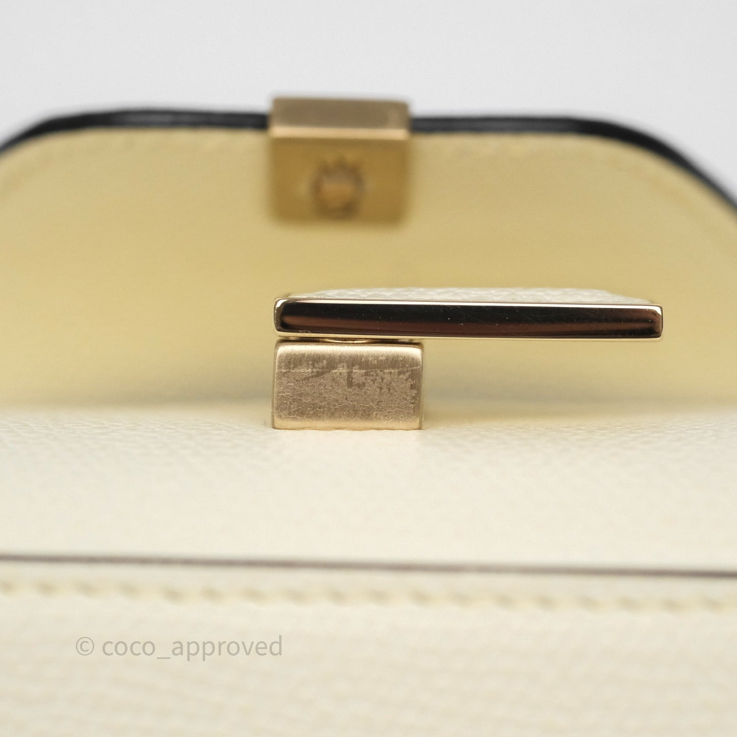 Valextra Iside Belt Bag Pergamena White Calfskin