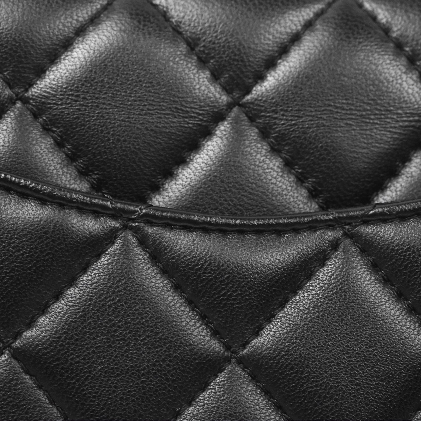 Chanel Small My Precious Flap Black Lambskin Gold Hardware