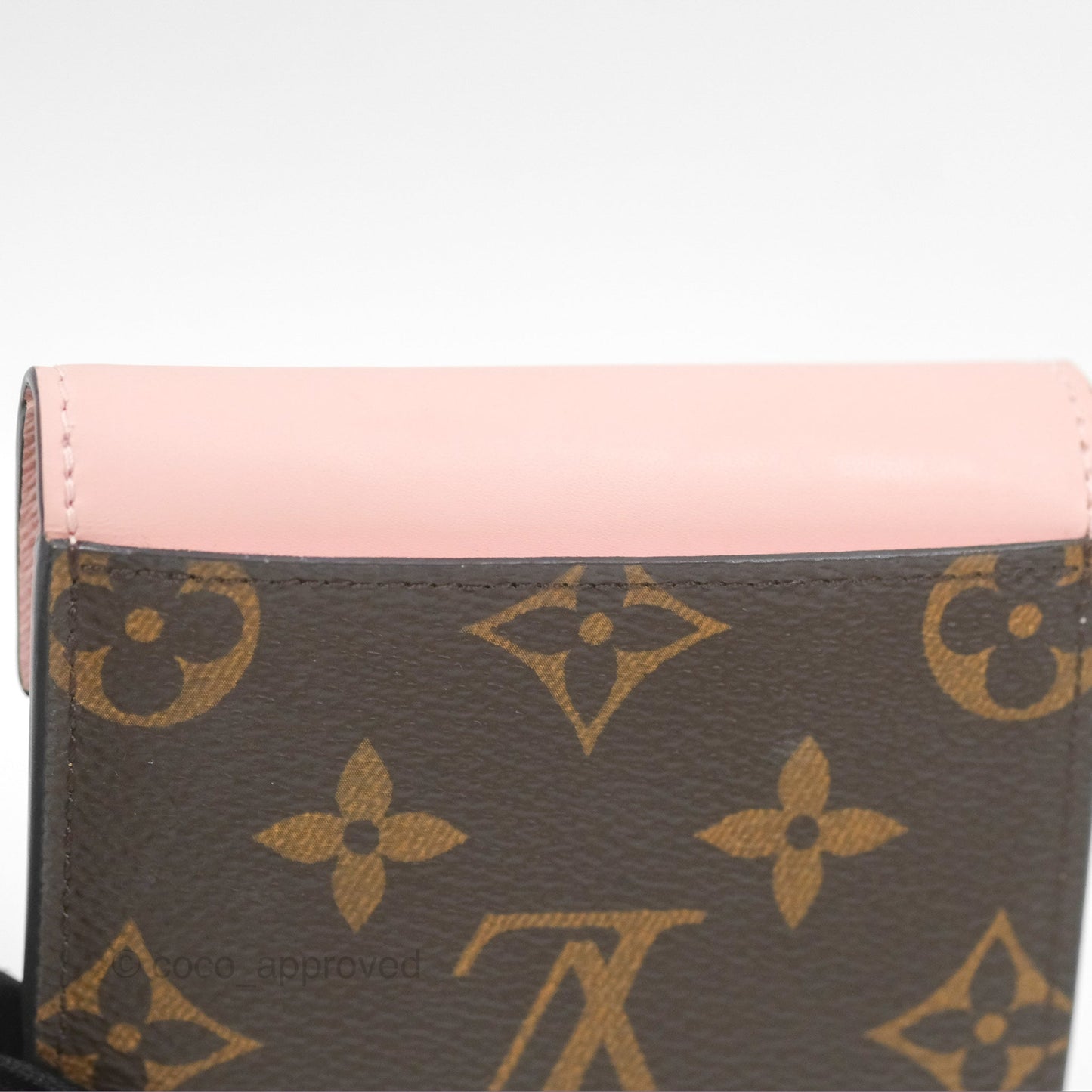 Louis Vuitton Victorine Wallet Monogram Canvas Rose Ballerina