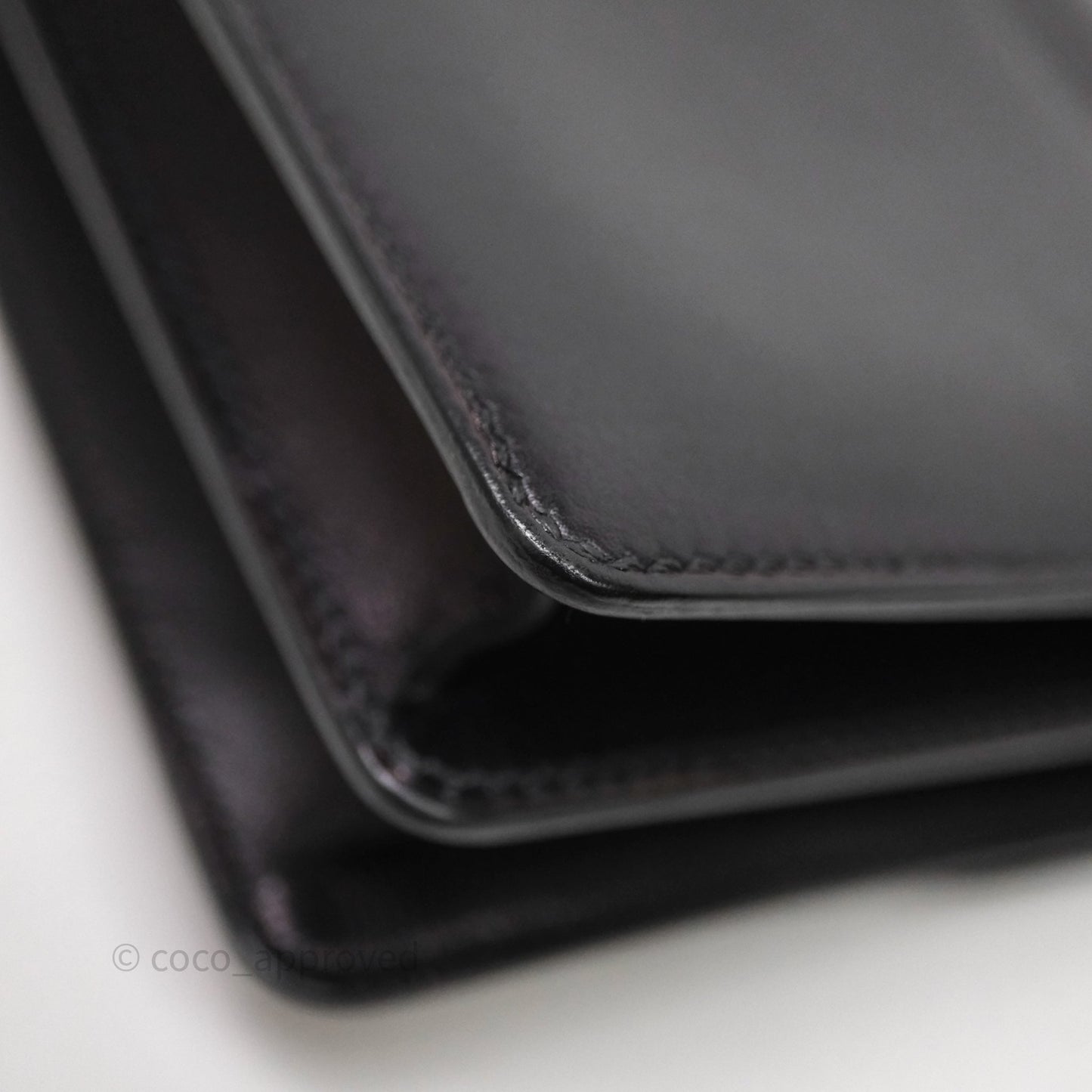 Hermès Roulis Mini 18 Black Noir 89 Palladium Hardware