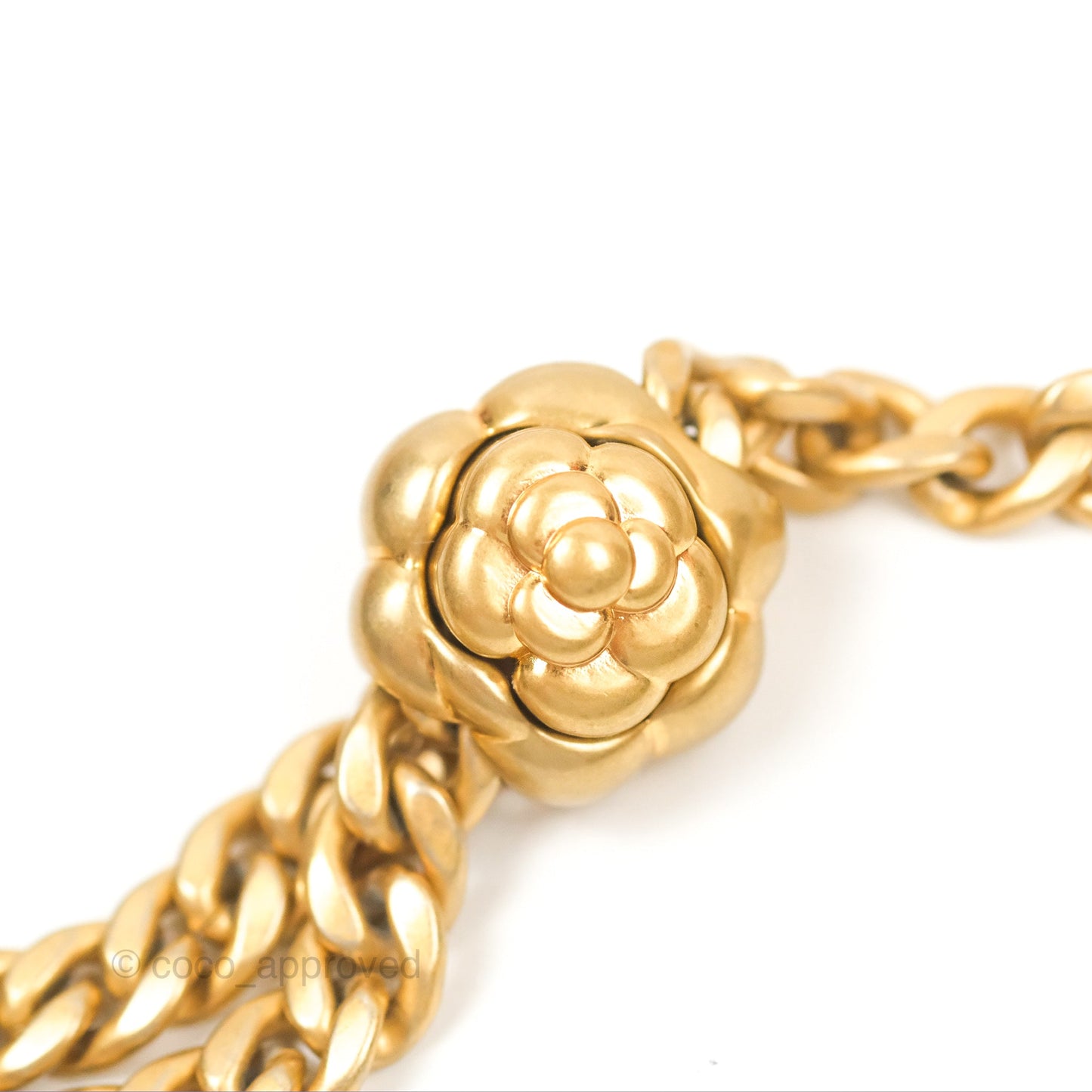 Chanel Mini WOC Phone Holder with Camellia Adjustable Chain Black Lambskin