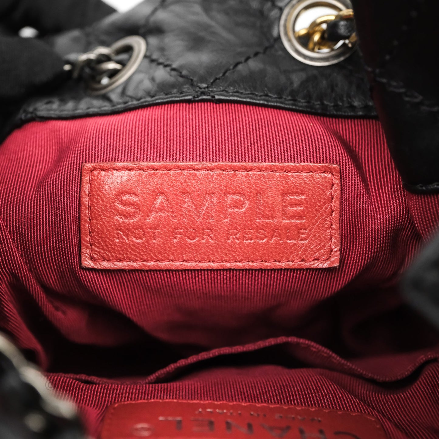 Chanel Small Gabrielle Backpack Black Aged Calfskin