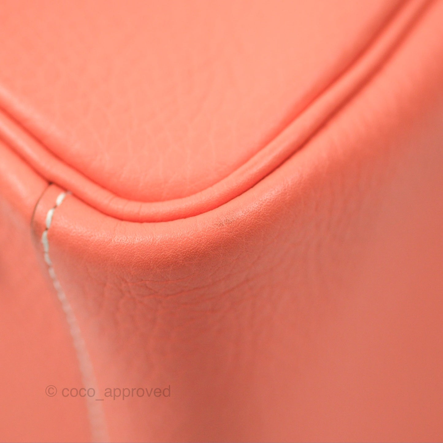 Hermès Lindy 30 Flamingo Clemence Palladium Hardware