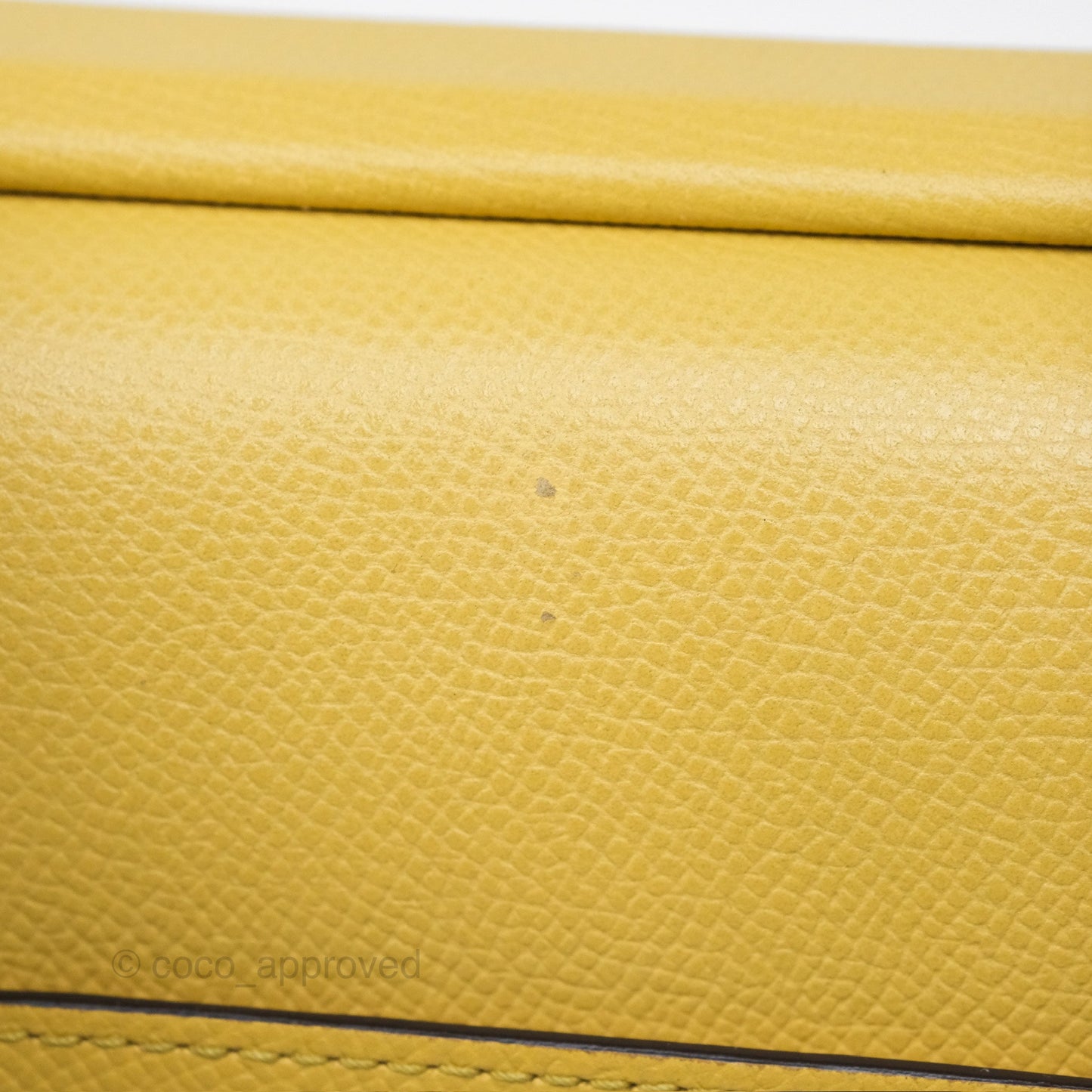 Delvaux Lingot Bag Pollen Alpina Calfskin