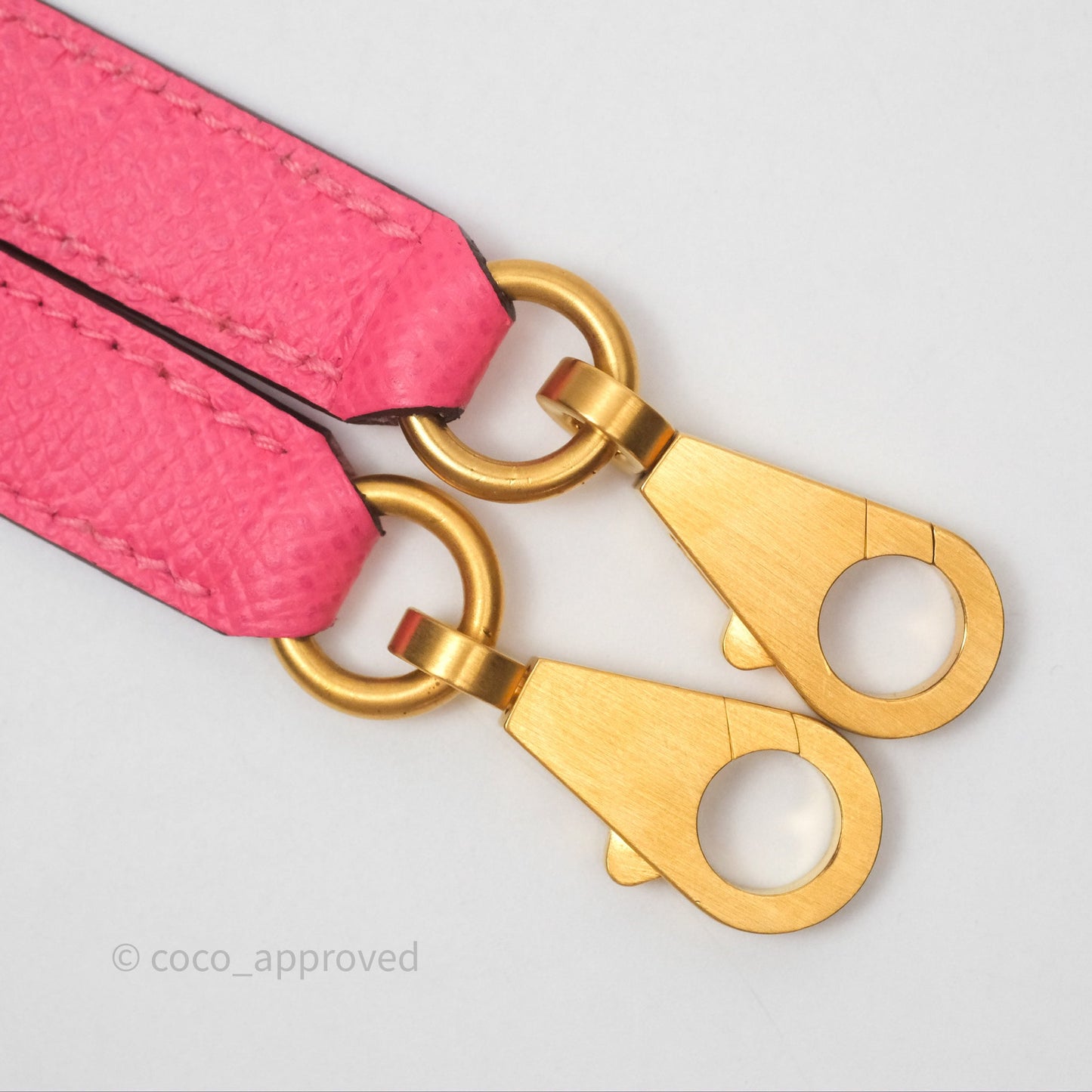 Hermès Kelly 25 Sellier Begie/Pink Epsom Gold Hardware