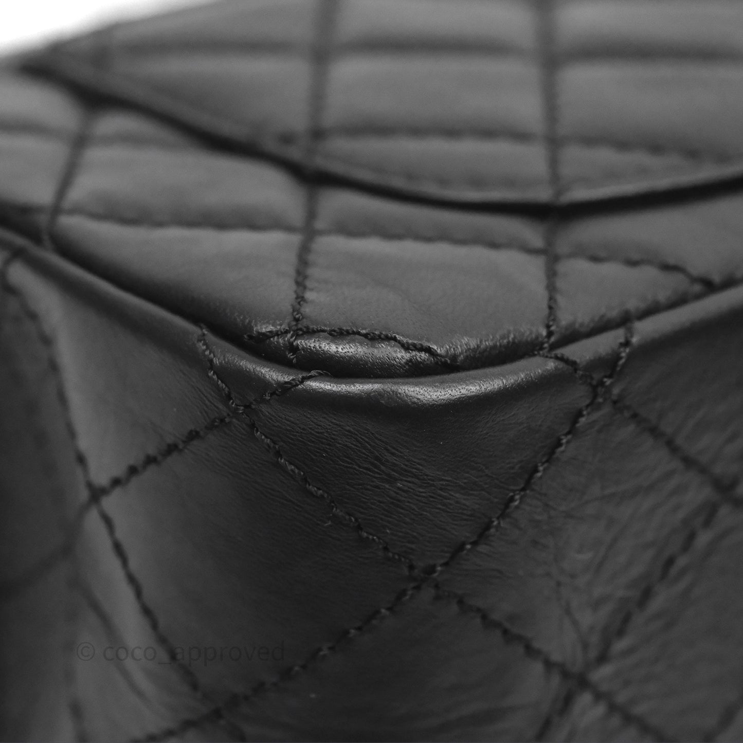 Chanel Quilted Mini Reissue 224 So Black Calfskin