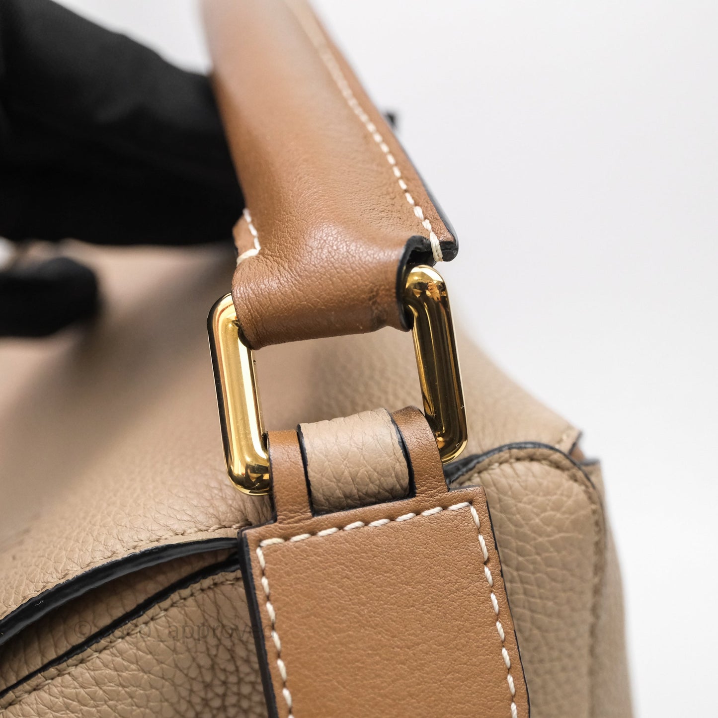 Loewe Medium Puzzle Bag Sand Mink Grained Calfskin