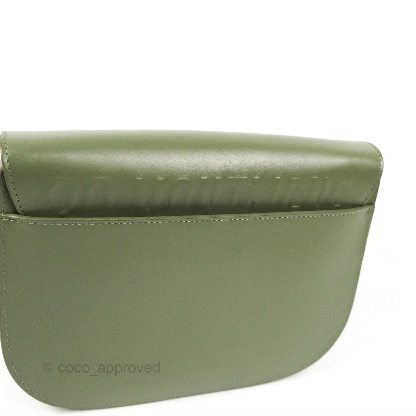 Dior Medium Bobby Bag Cedar Green Calfskin Gold Hardware