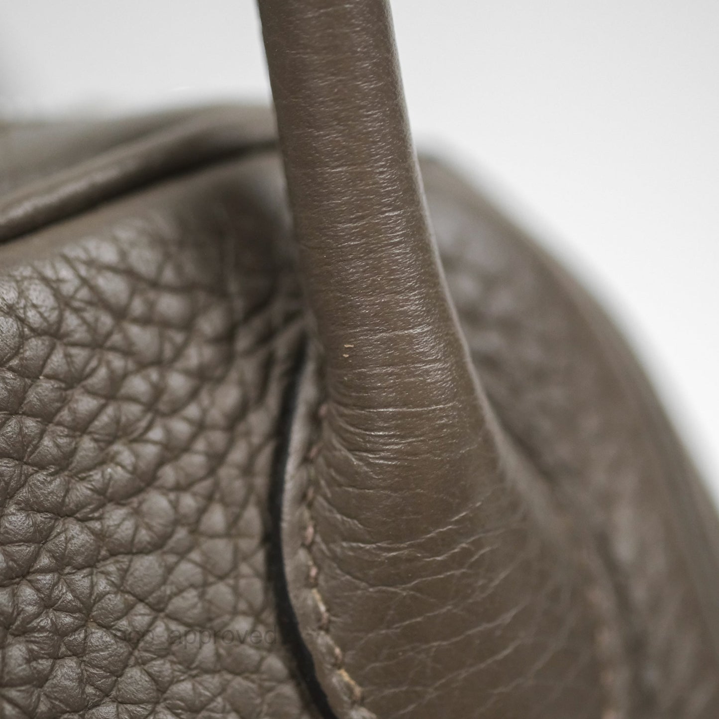 Hermès Lindy 26 Etain 8F Clemence Palladium Hardware