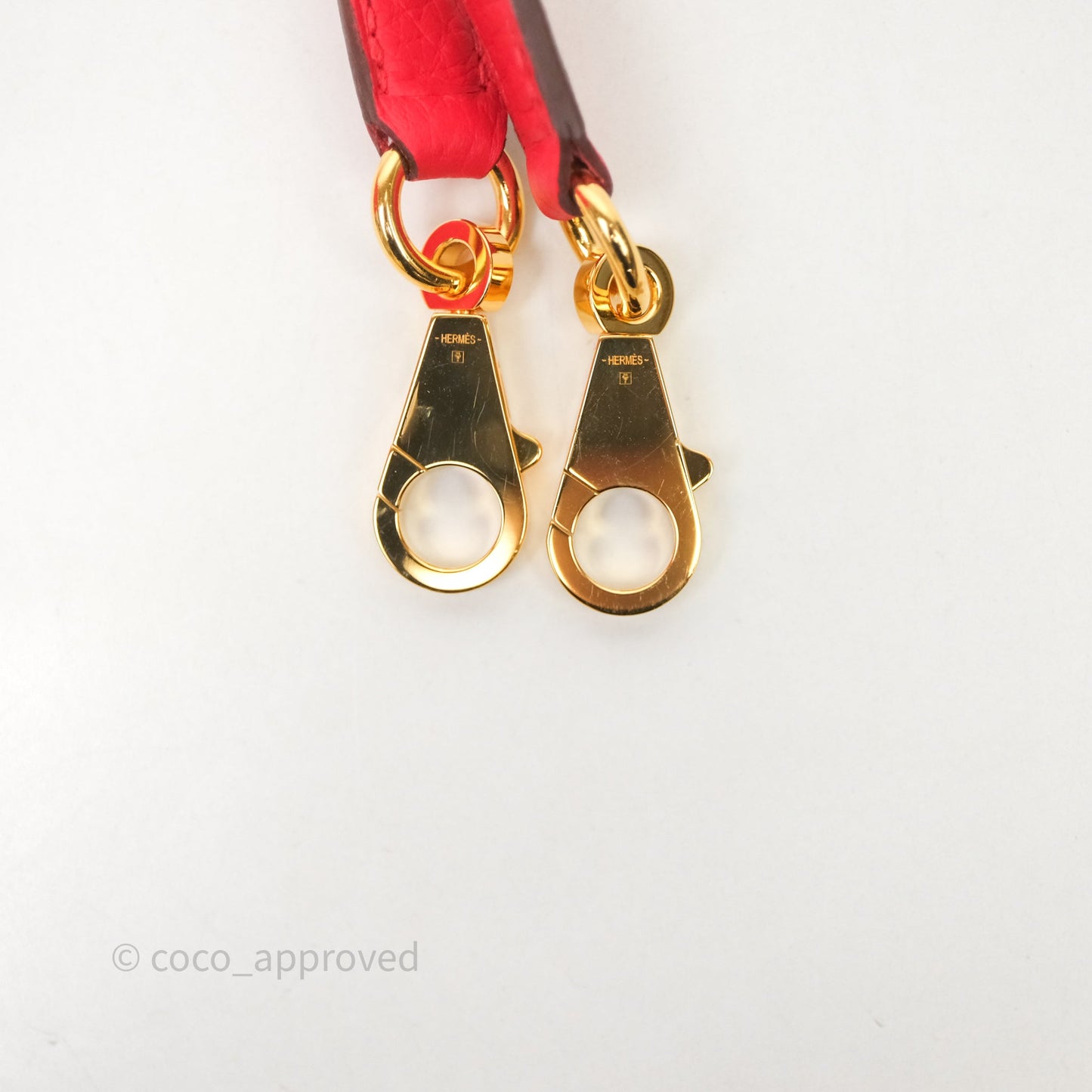 Hermès Bolide 31 Rouge Clemence Gold Hardware
