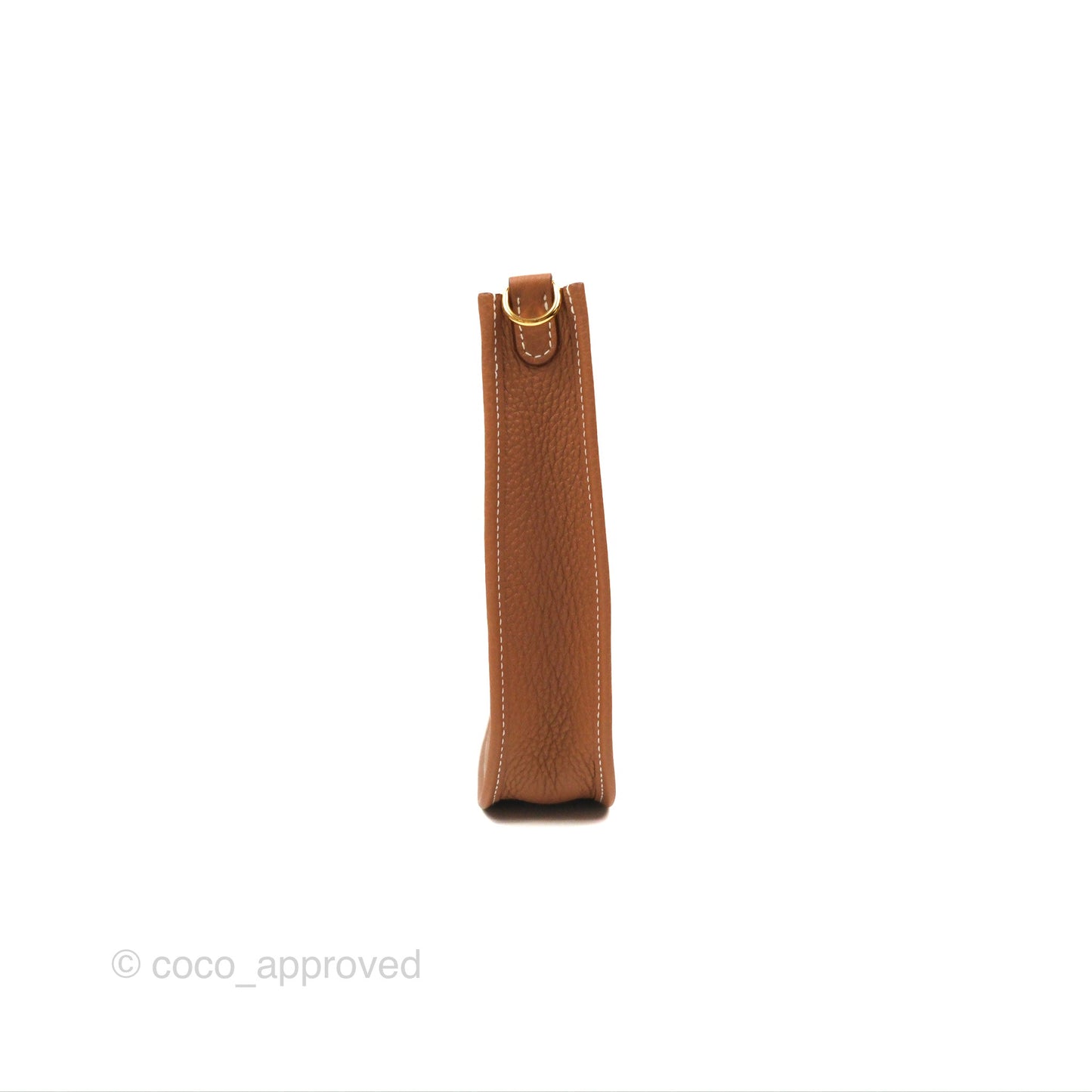 Hermès Mini Evelyne 16 Gold Clemence Gold Hardware