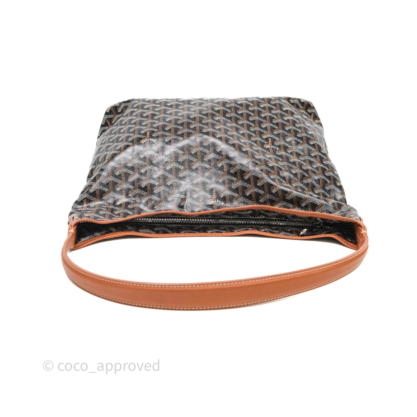 Goyard Bohème Hobo Bag Black & Tan