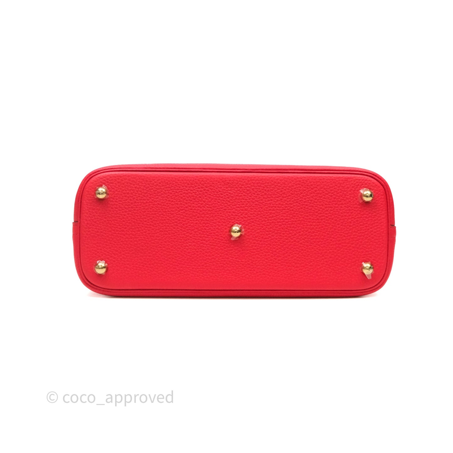 Hermès Bolide 31 Rouge Clemence Gold Hardware