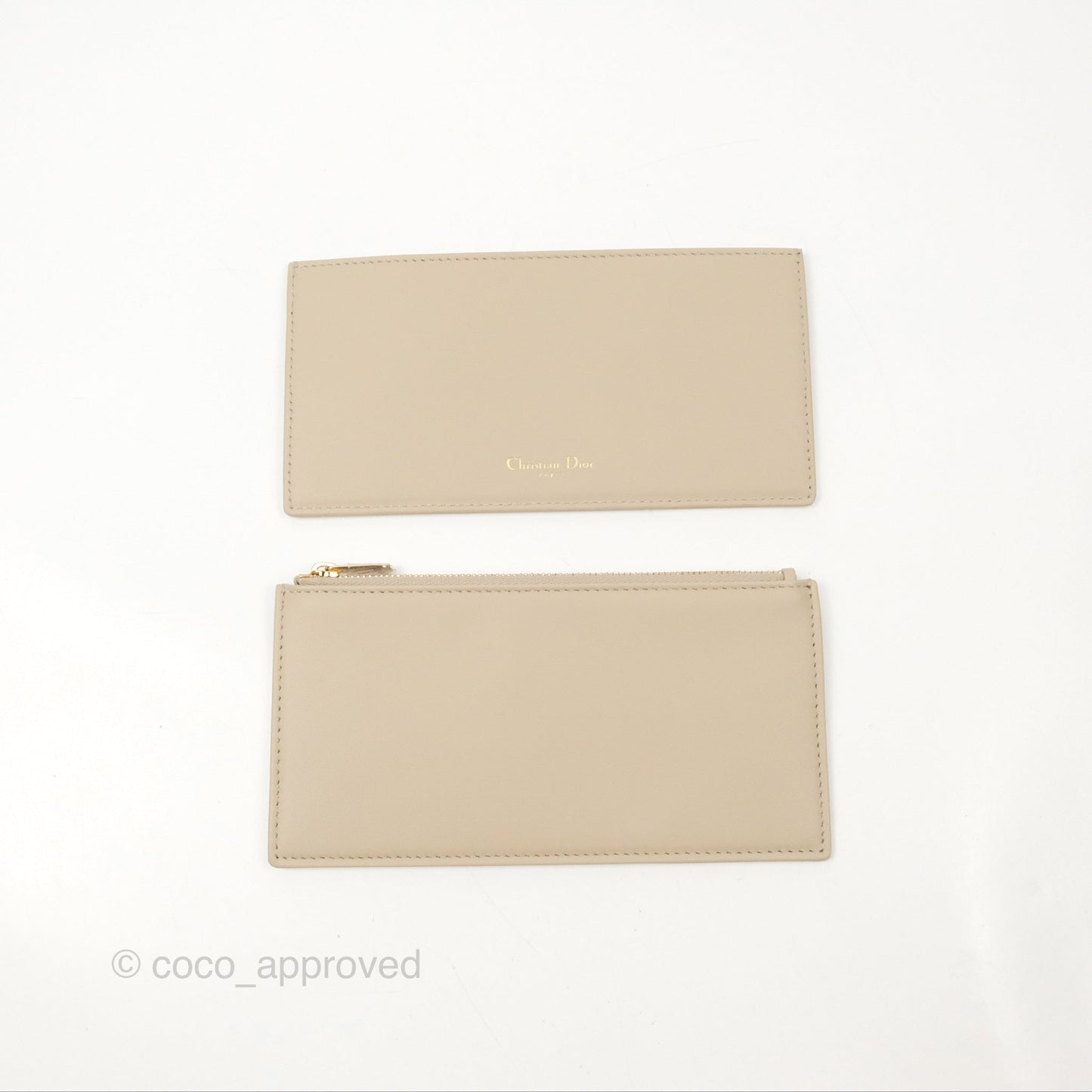 Dior Lady Dior Pouch on Chain Sand Cannage Lambskin