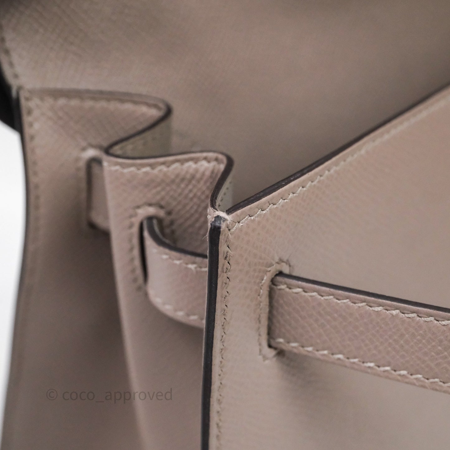 Hermes Kelly 28 Gris Asphalte Epsom Gold Hardware