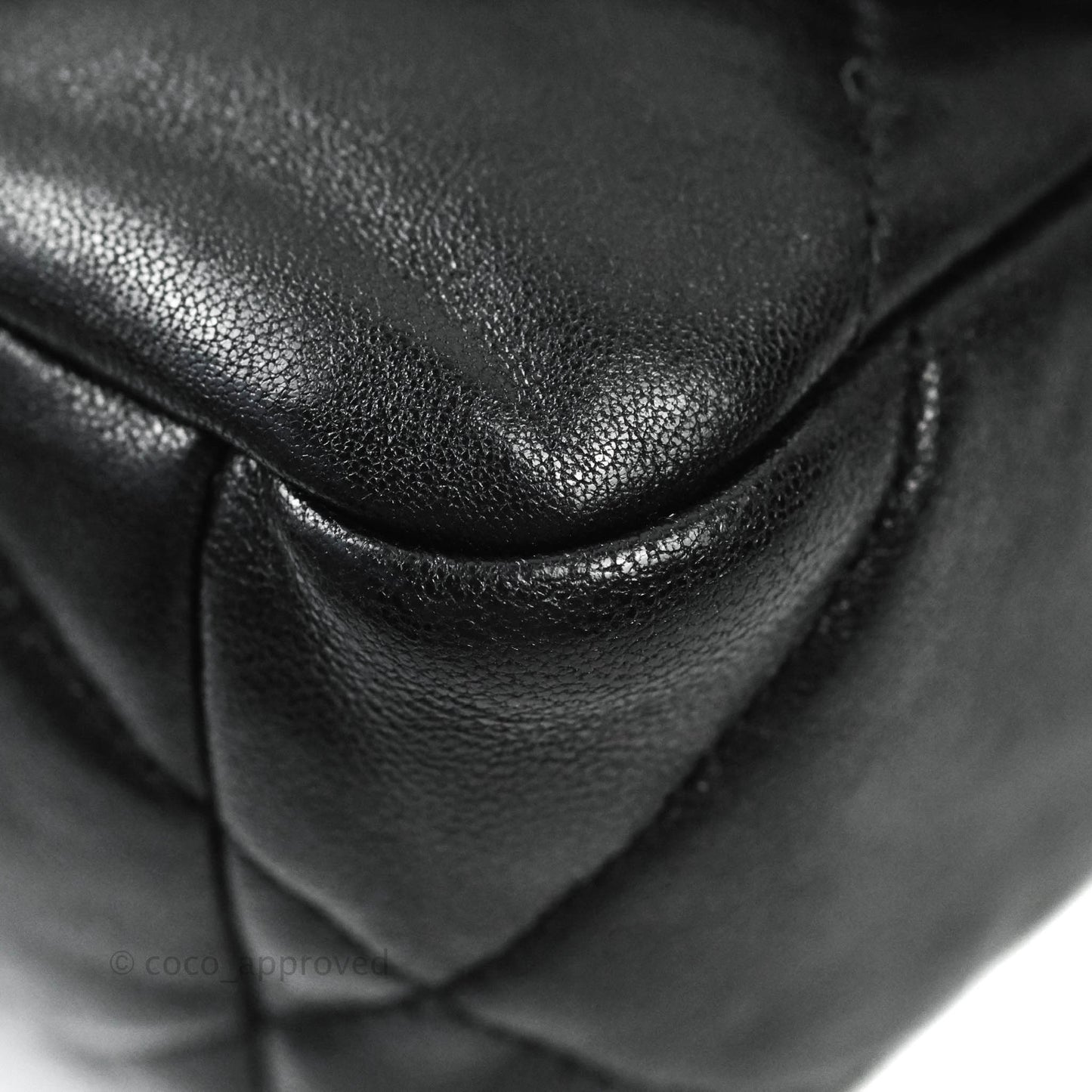 Chanel 19 Small Black Goatskin Mixed Hardware