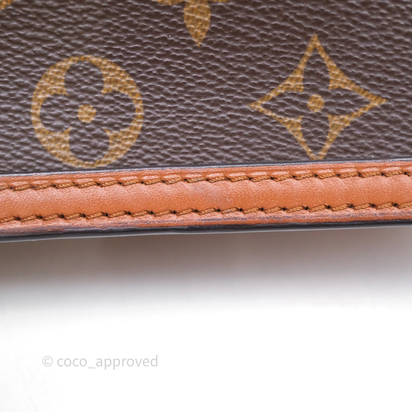 Louis Vuitton Mini Dauphine Monogram Tan Calfskin