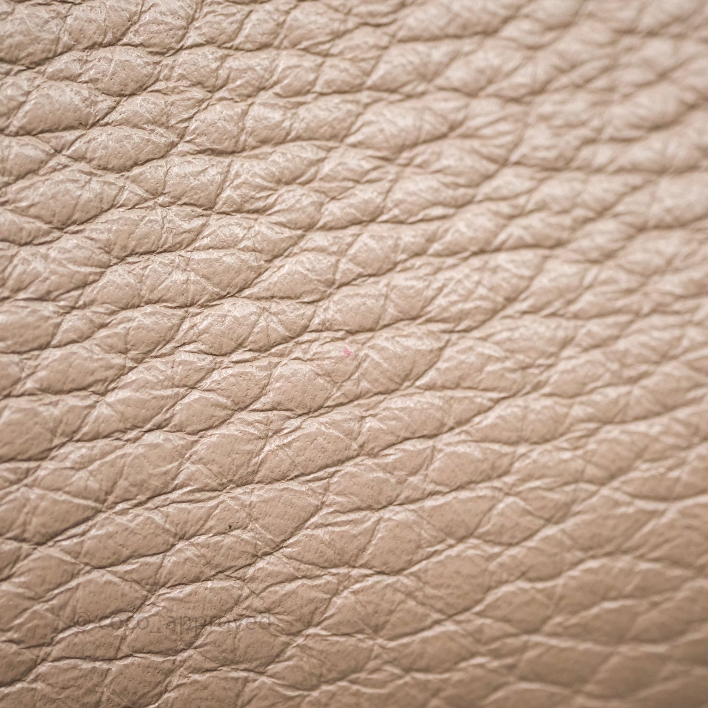 Louis Vuitton Taurillon Capucines BB Galet