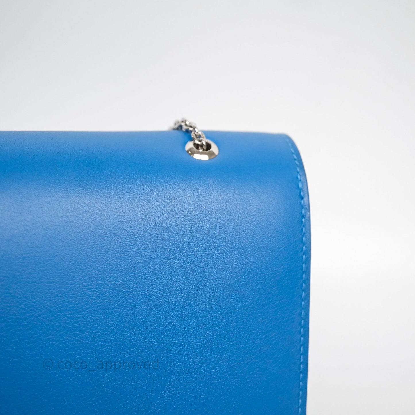 Hermès Catenina Bleu de Galice S7 Swift Palladium Hardware