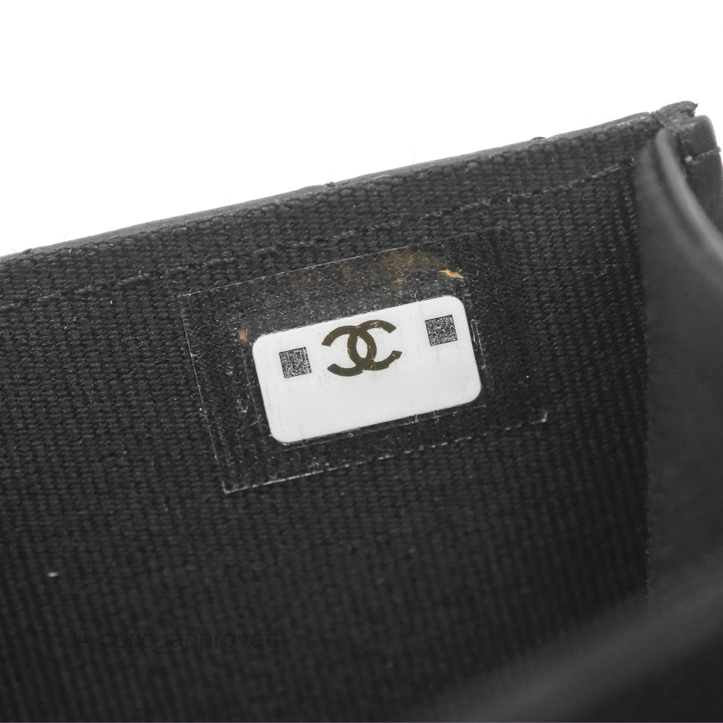 Chanel Top Handle Clutch With Chain Black Lambskin Aged Gold Hardware