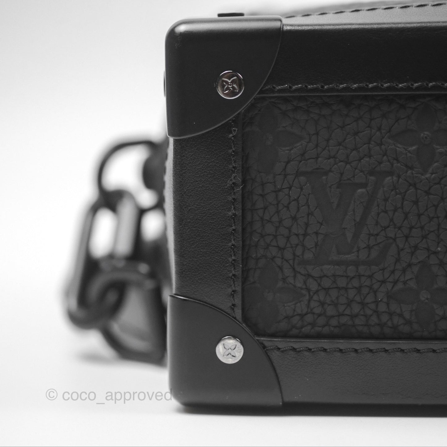 Louis Vuitton Soft Trunk in Black Monogram Taurillon