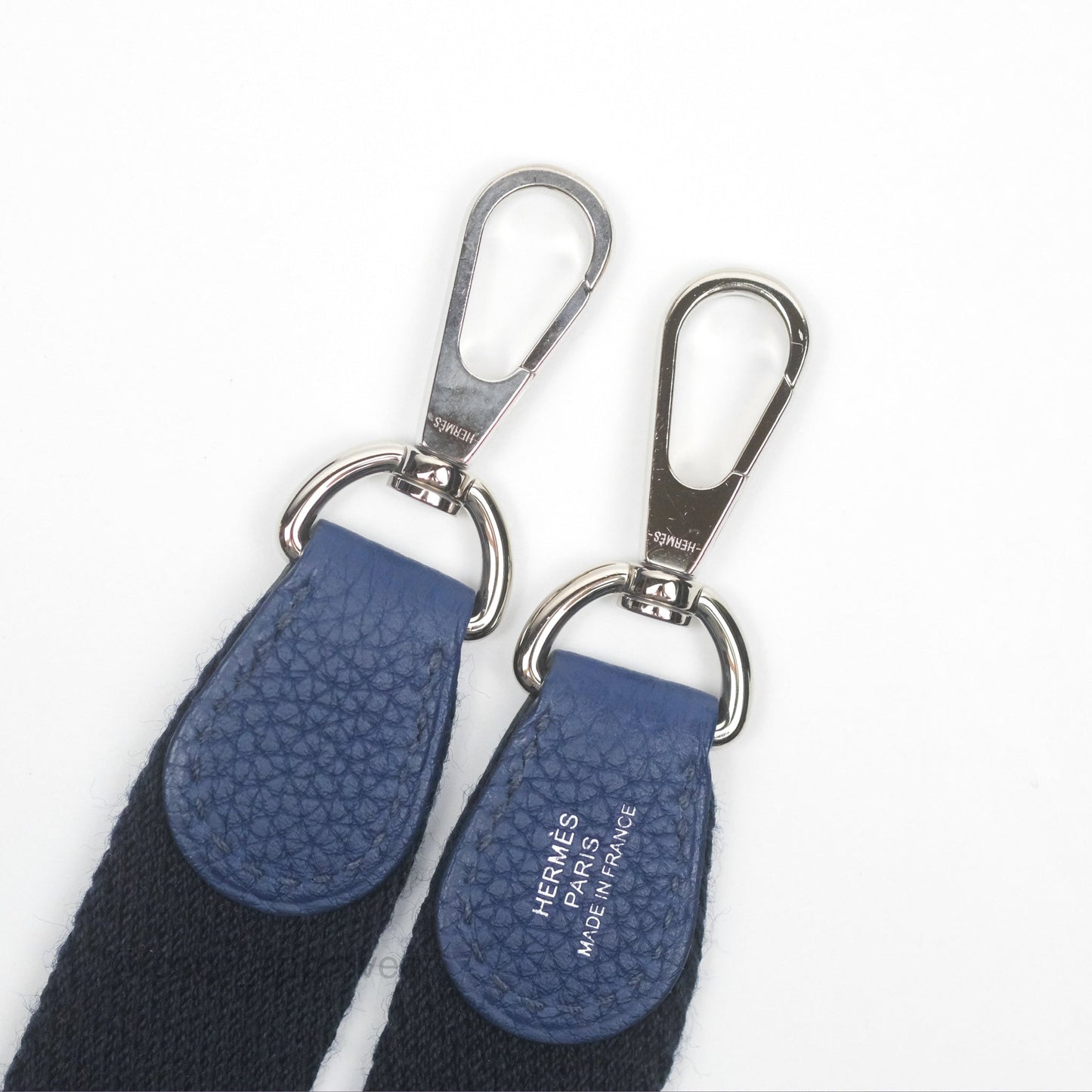 Hermès Mini Evelyne 16 Bleu Saphir/ Bleu Indigo TM Palladium Hardware