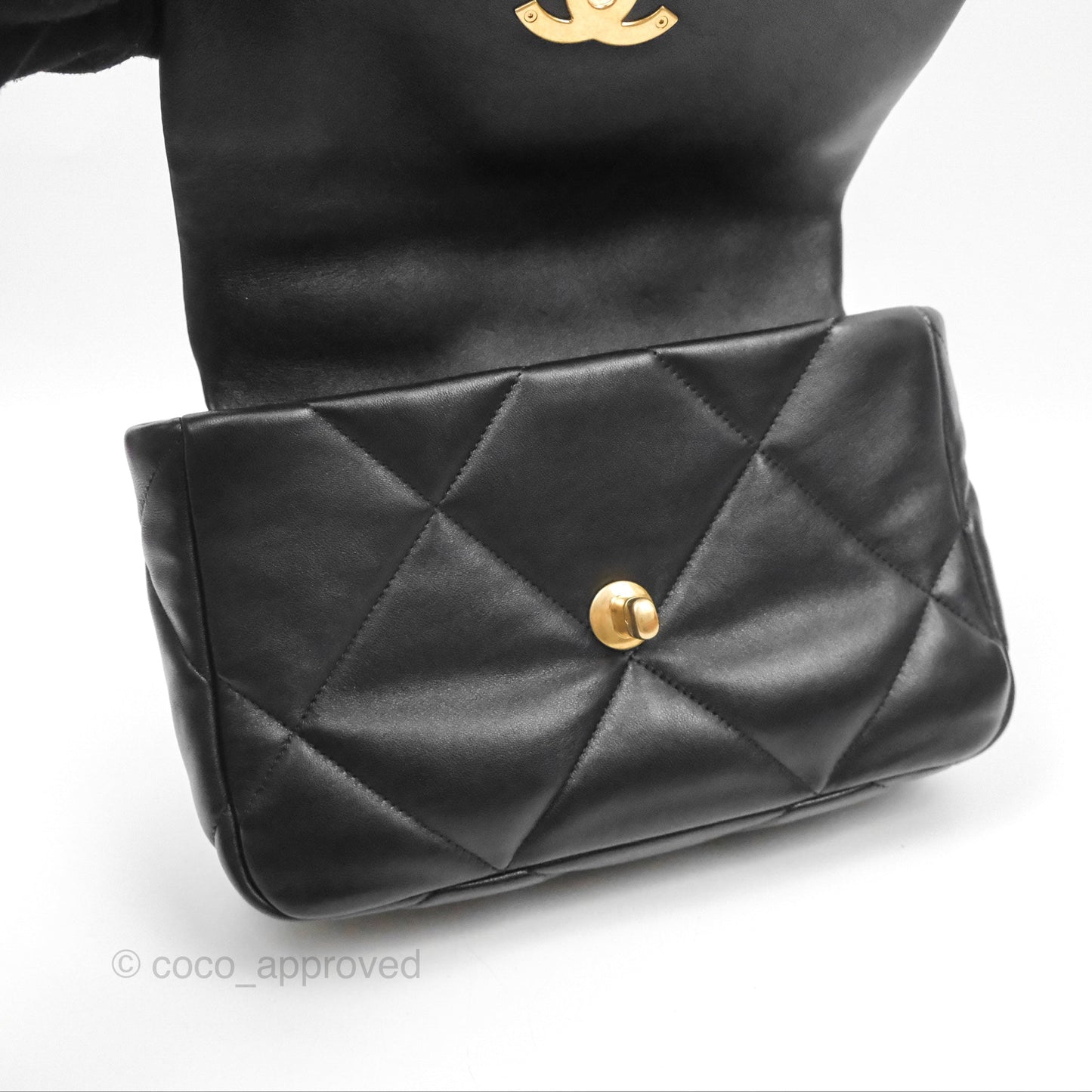 Chanel 19 Small Black Mixed Hardware