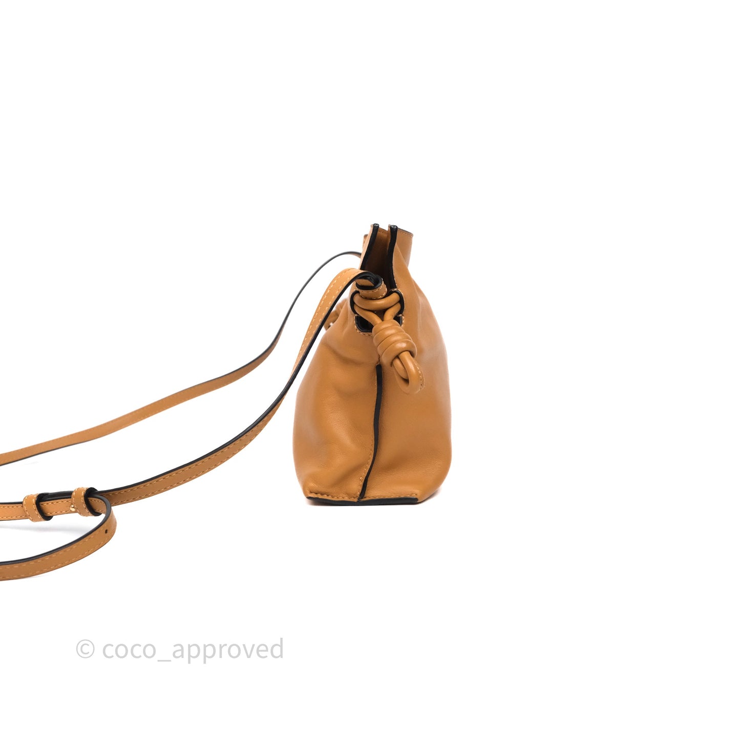 Loewe Mini Flamenco Clutch Nappa Calfskin Warm Desert