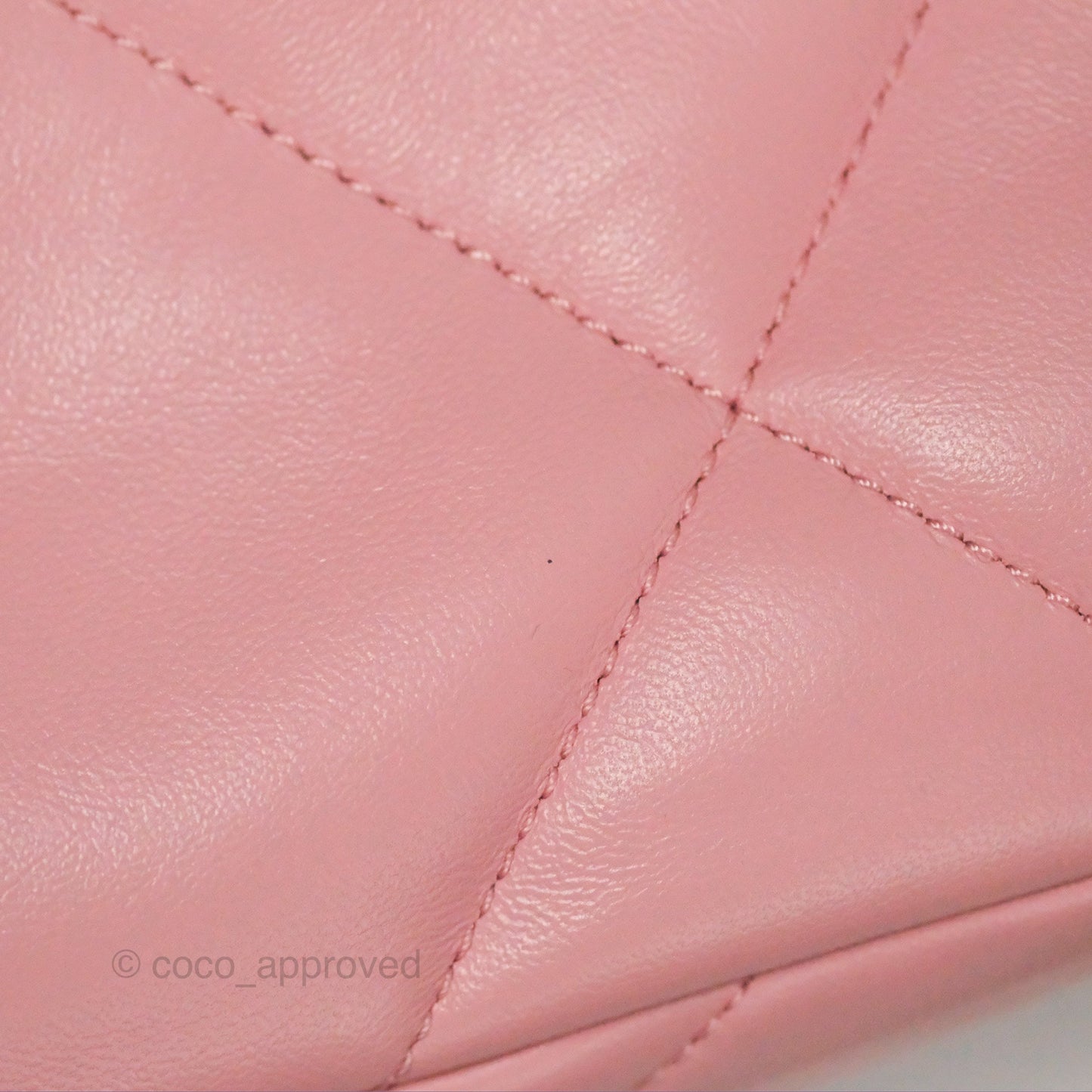 Chanel 19 Small Pink Lambskin Mixed Hardware
