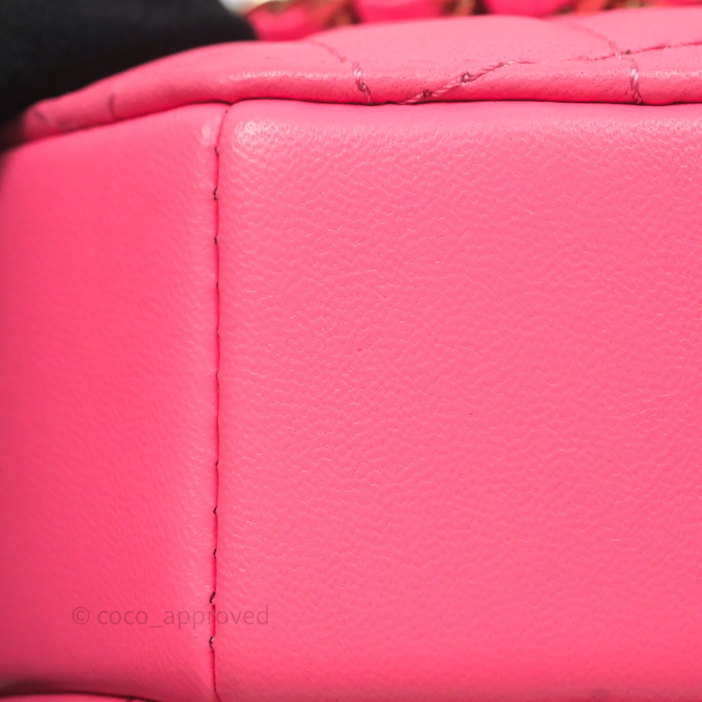 Chanel Large Heart Bag Pink Lambskin Gold Hardware 22S