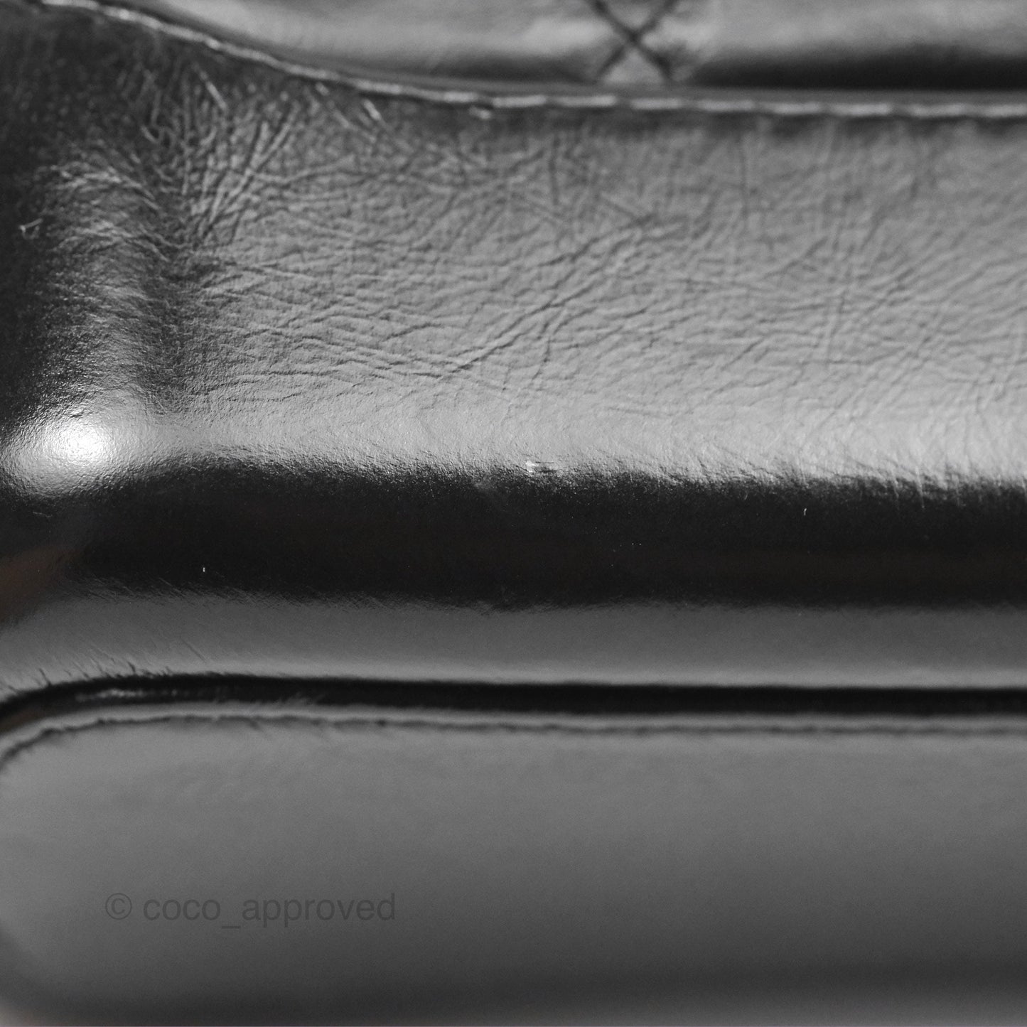 Chanel Small Gabrielle Hobo Quilted Black Aged Calfskin