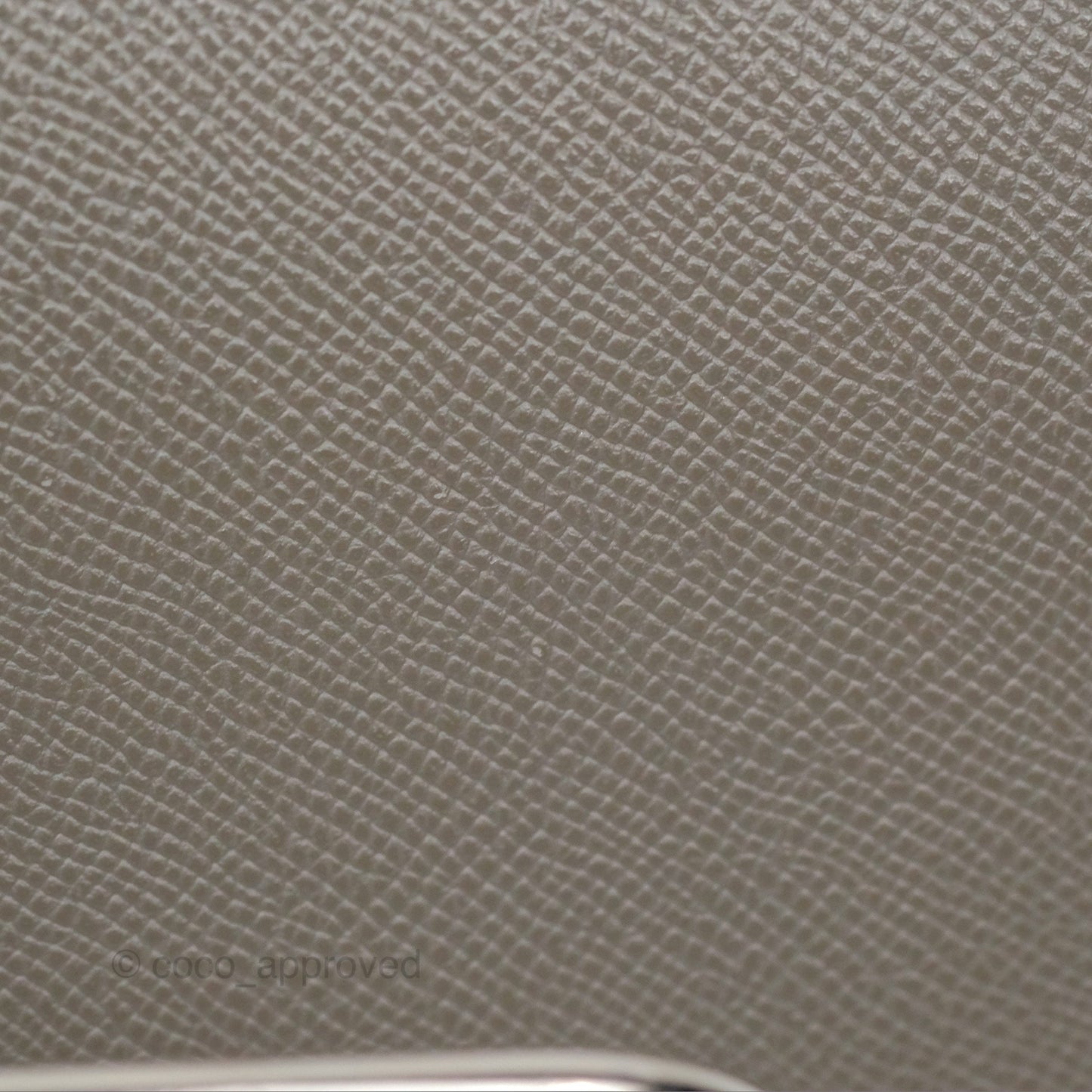 Hermès Della Cavalleria Mini Bag Gris Meyer 0L Epsom Palladium Hardware