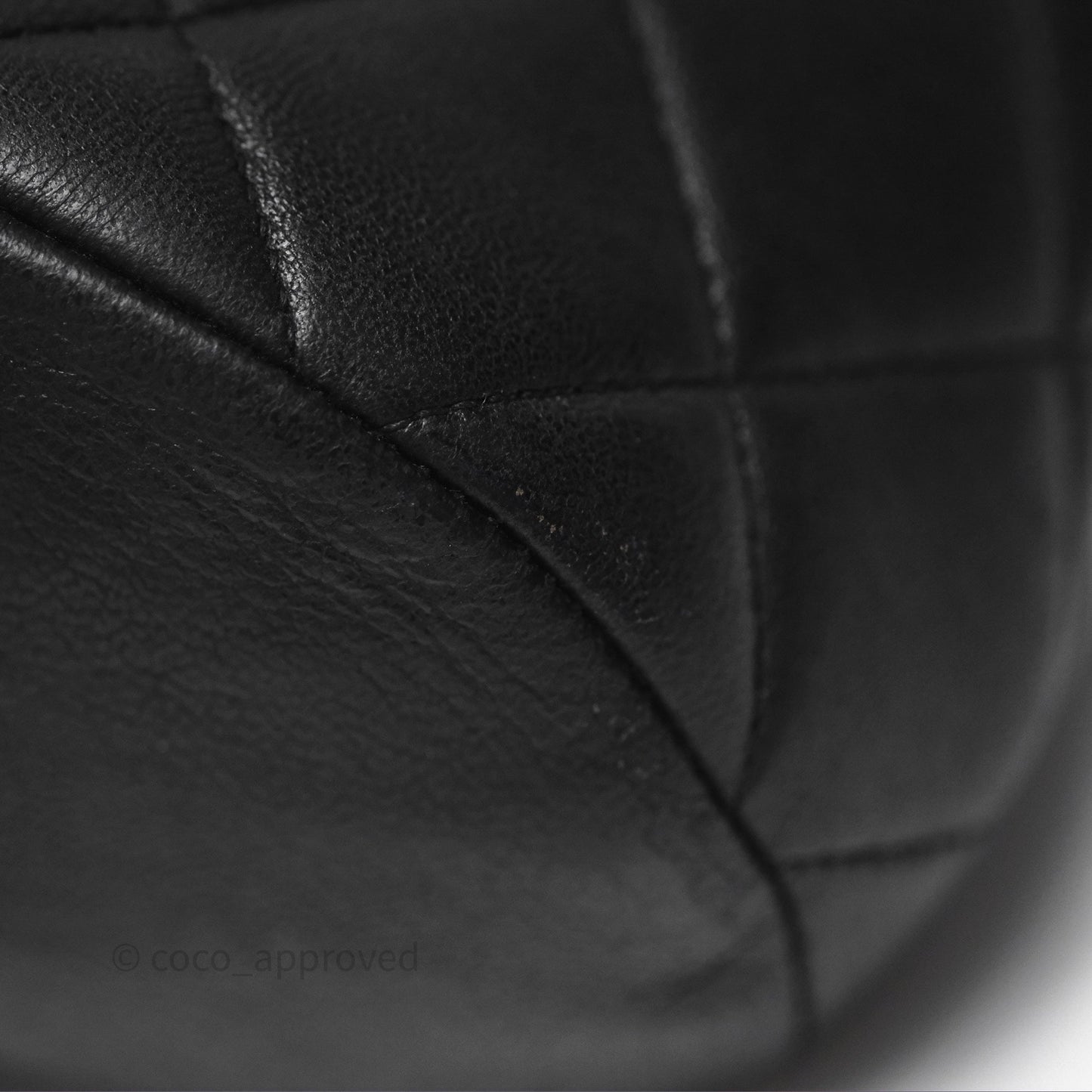 Chanel Vintage CC Duma Backpack Black Lambskin 24K Gold Hardware