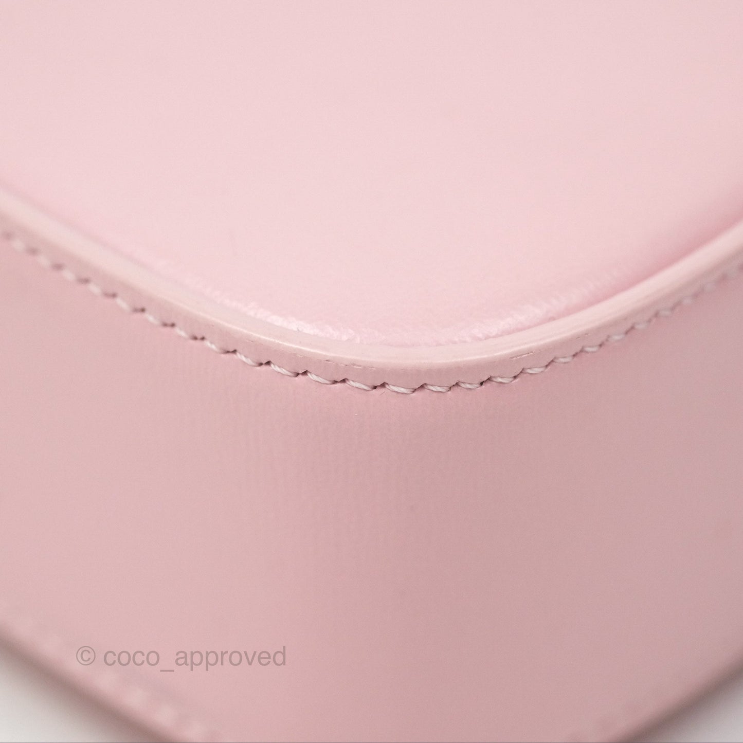 Celine Mini Triomphe Shiny Calfskin Pink