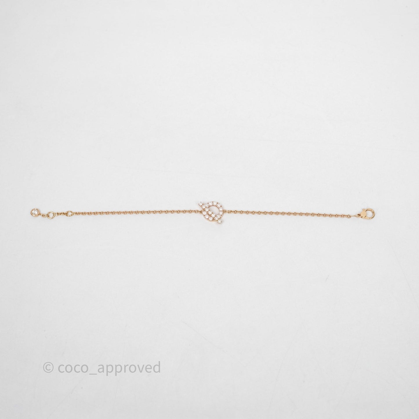 Hermès Finesse Bracelet 18K Rose Gold