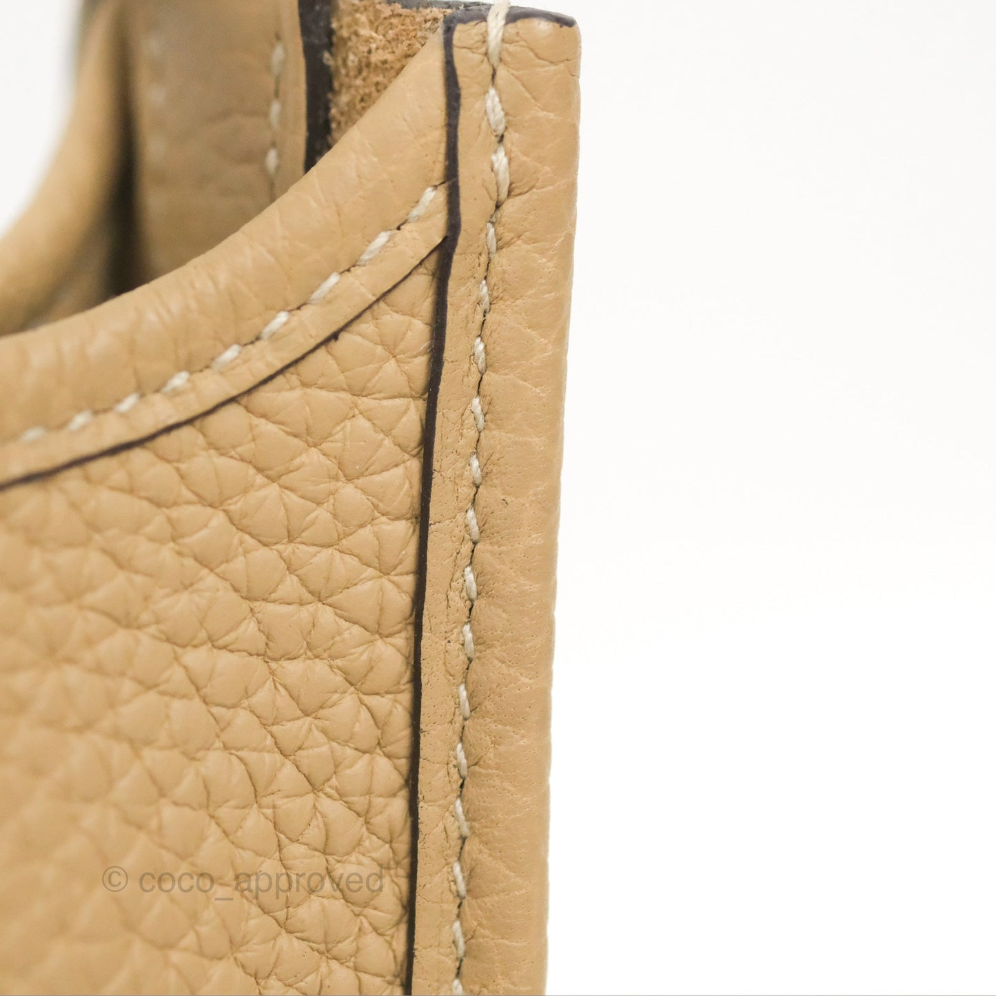 Hermès Mini Evelyne 16 Trench Clemence Palladium Hardware