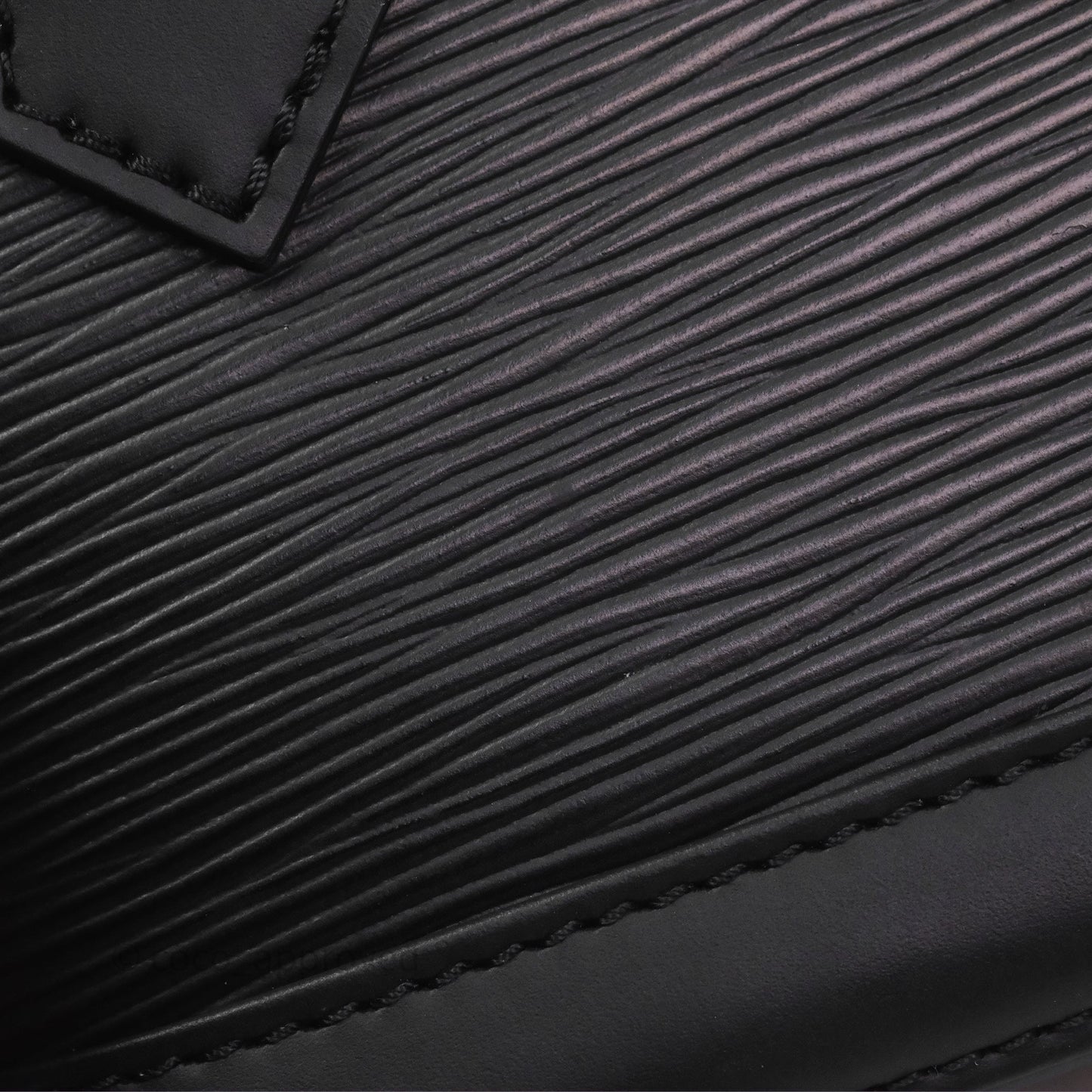 Louis Vuitton Alma Nano Black Silver Hardware
