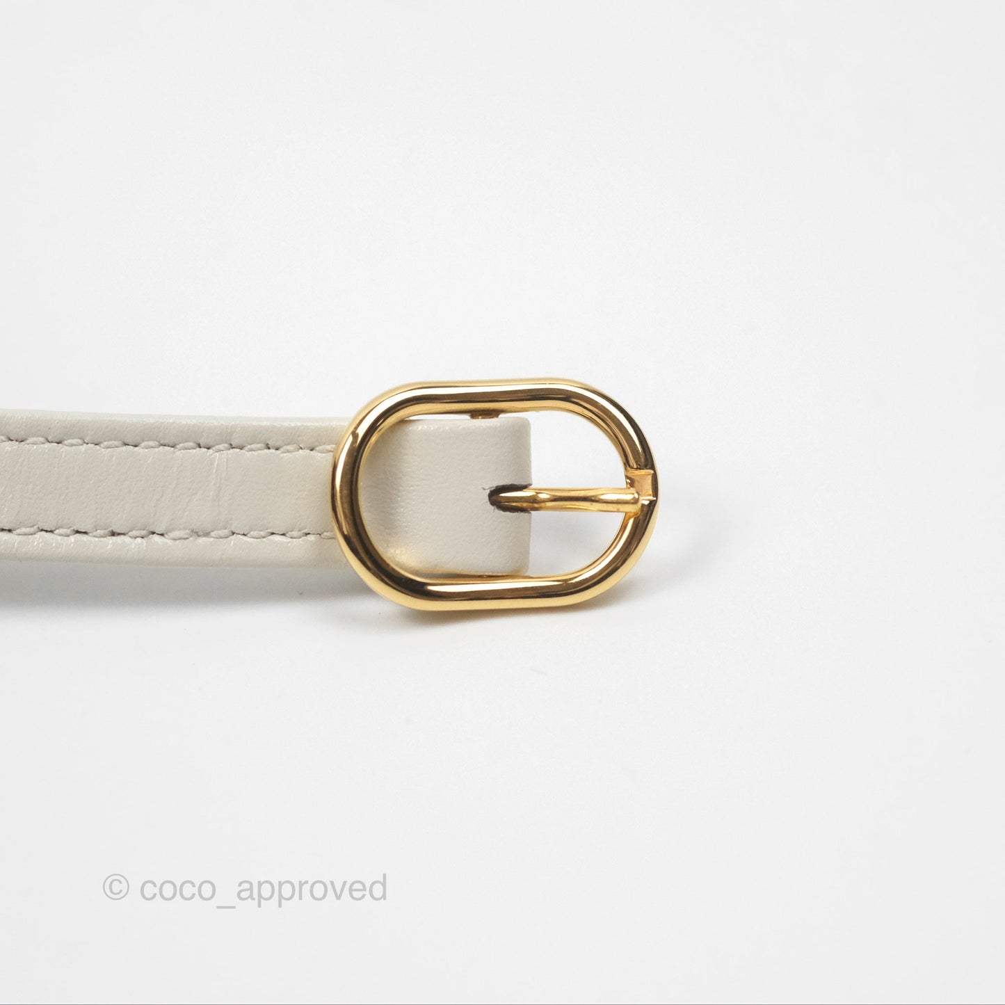 Gucci Jackie 1961 White Mini Shoulder Bag Gold Hardware