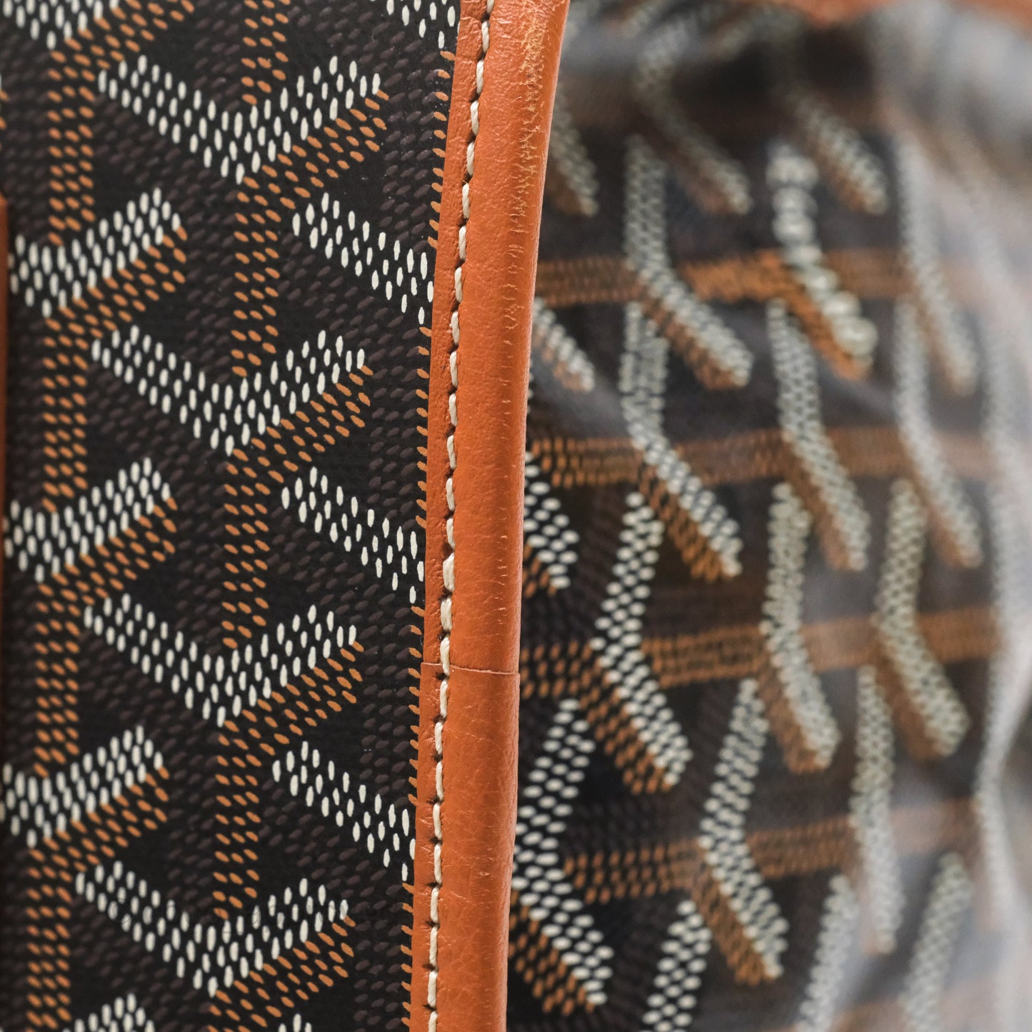 Goyard Saint Léger Backpack Black/ Tan