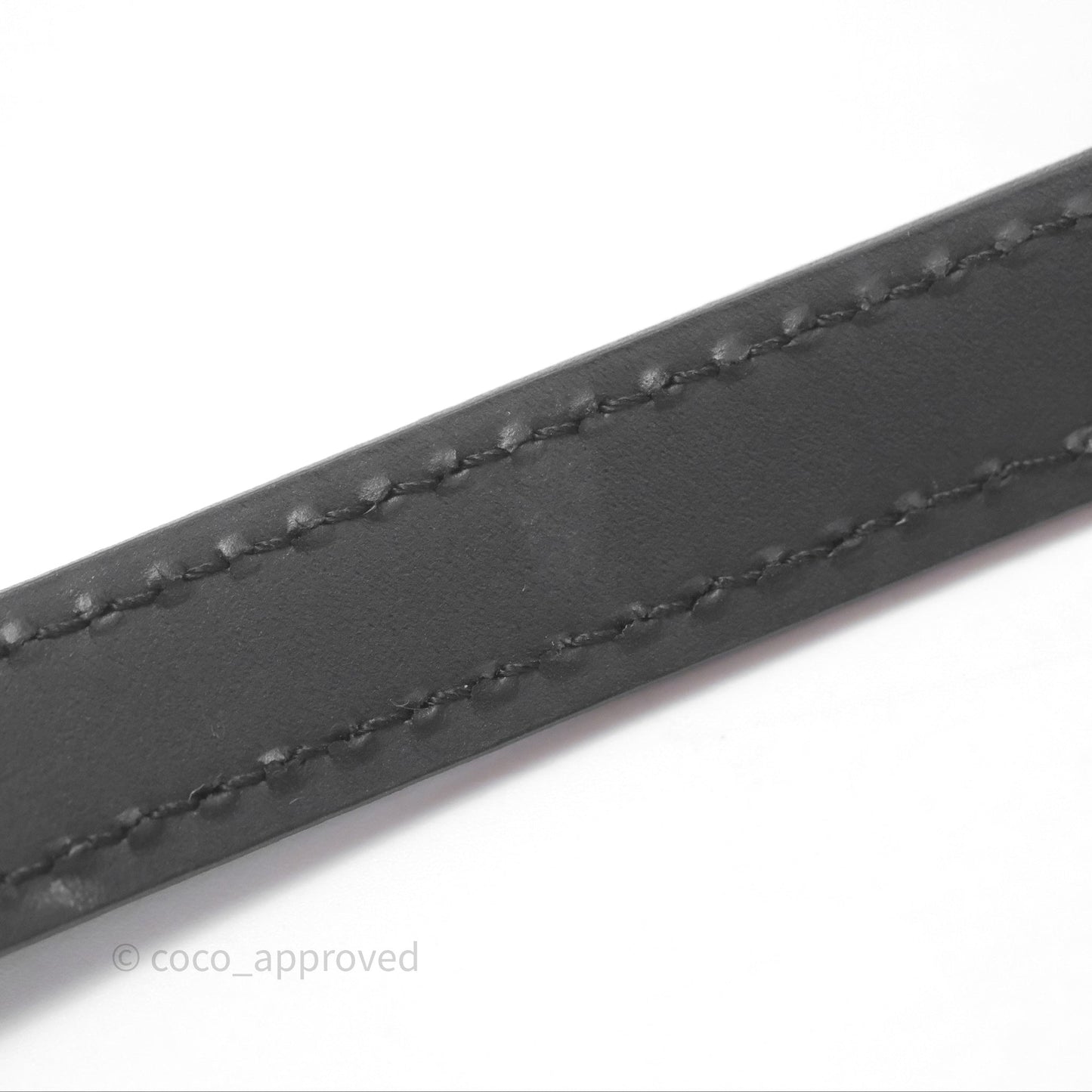 Louis Vuitton Alma Nano Black Silver Hardware