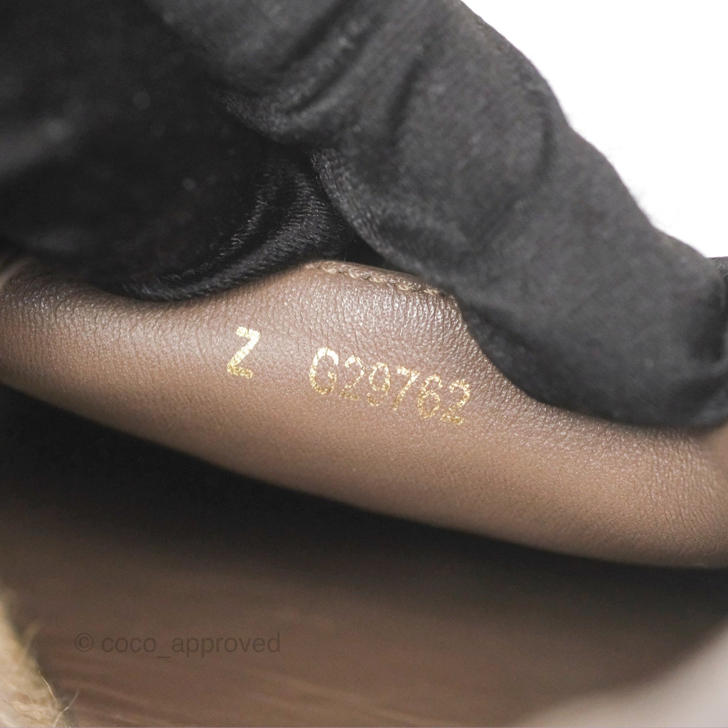 Chanel Espadrille Brown Leather Size 40